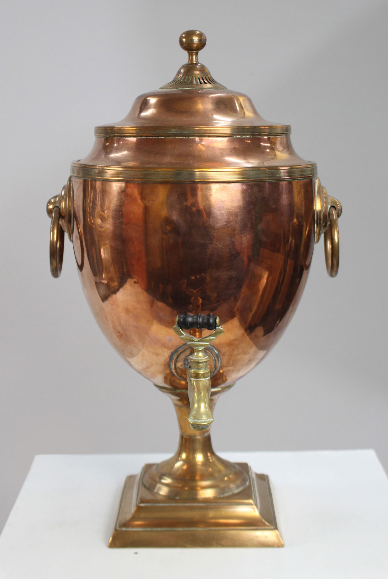 Georgian Copper & Brass Samovar circa 1810 - 10