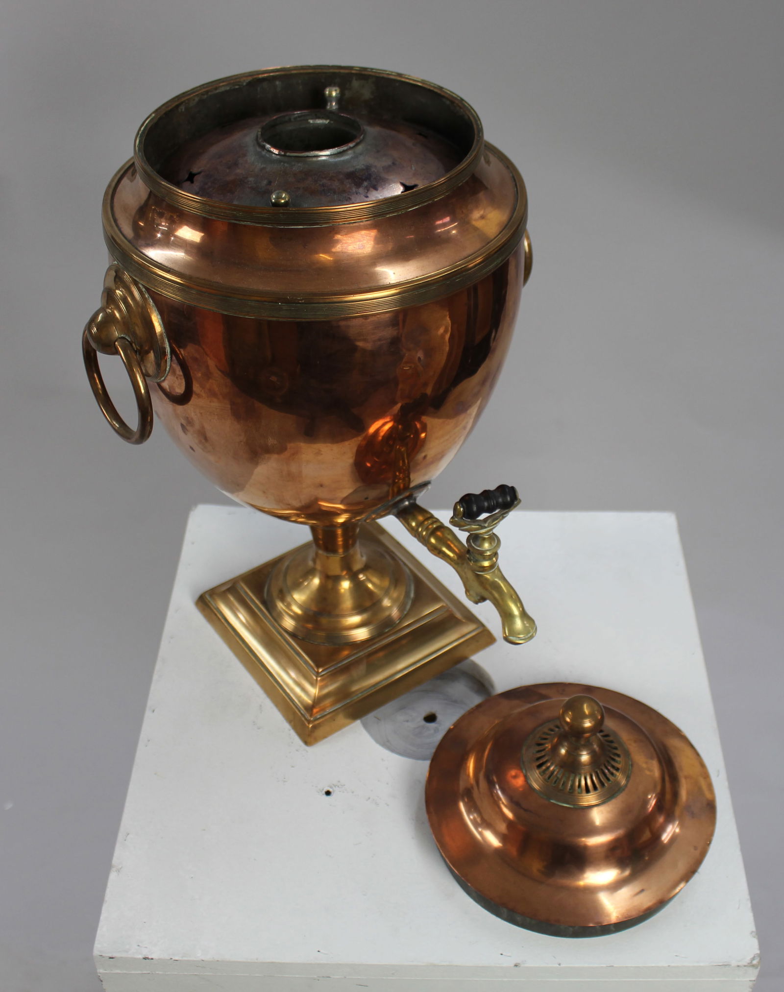 Georgian Copper & Brass Samovar circa 1810 - 12