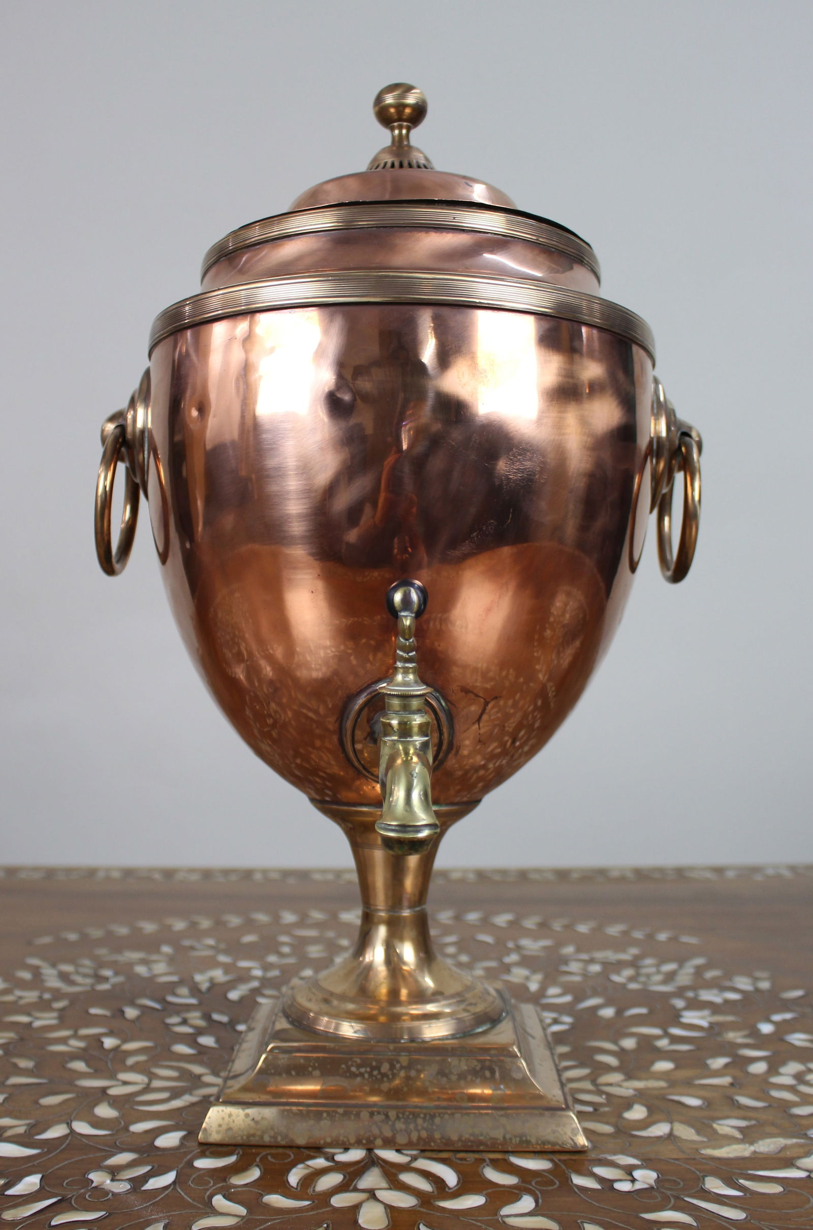 Georgian Copper & Brass Samovar circa 1810 (1 of 14)