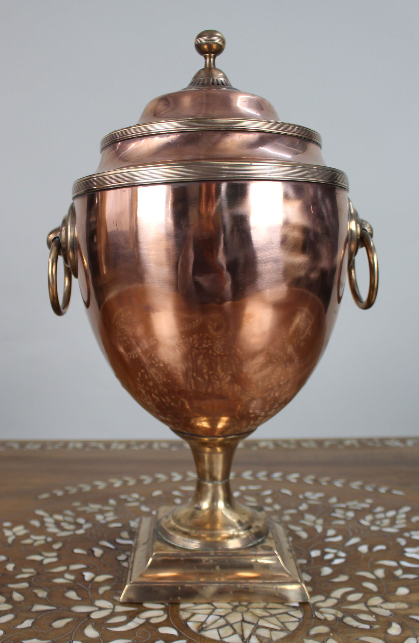 Georgian Copper & Brass Samovar circa 1810 - 7