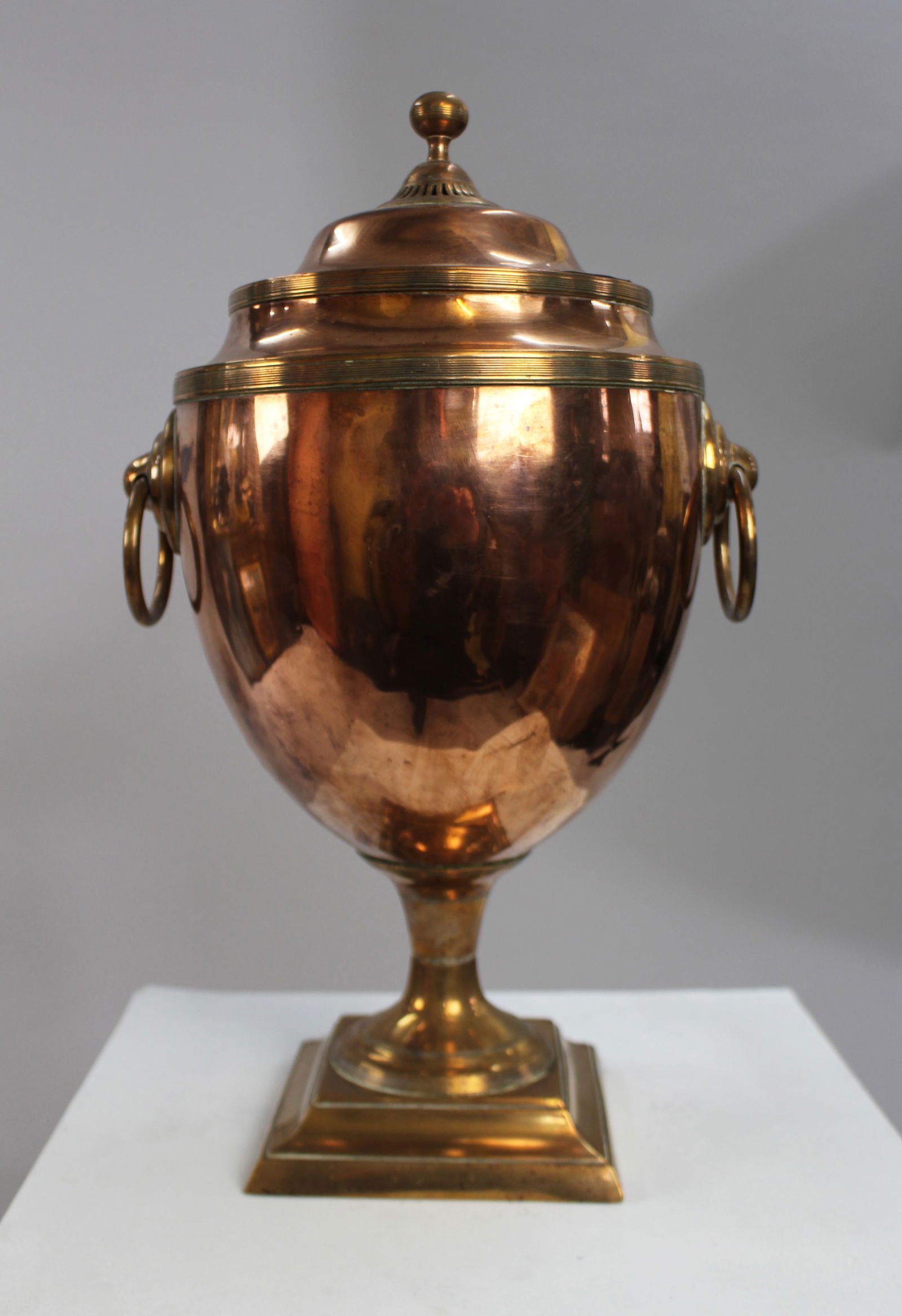 Georgian Copper & Brass Samovar circa 1810 - 8