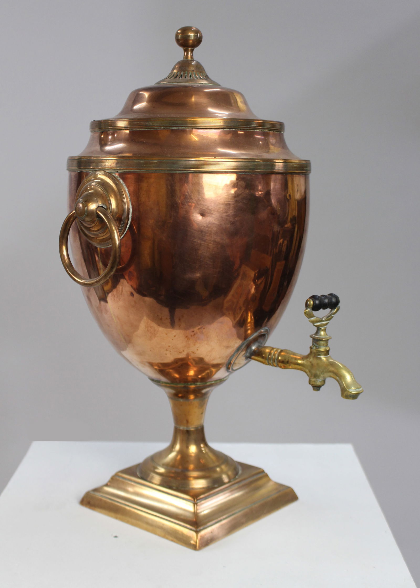 Georgian Copper & Brass Samovar circa 1810 - 9