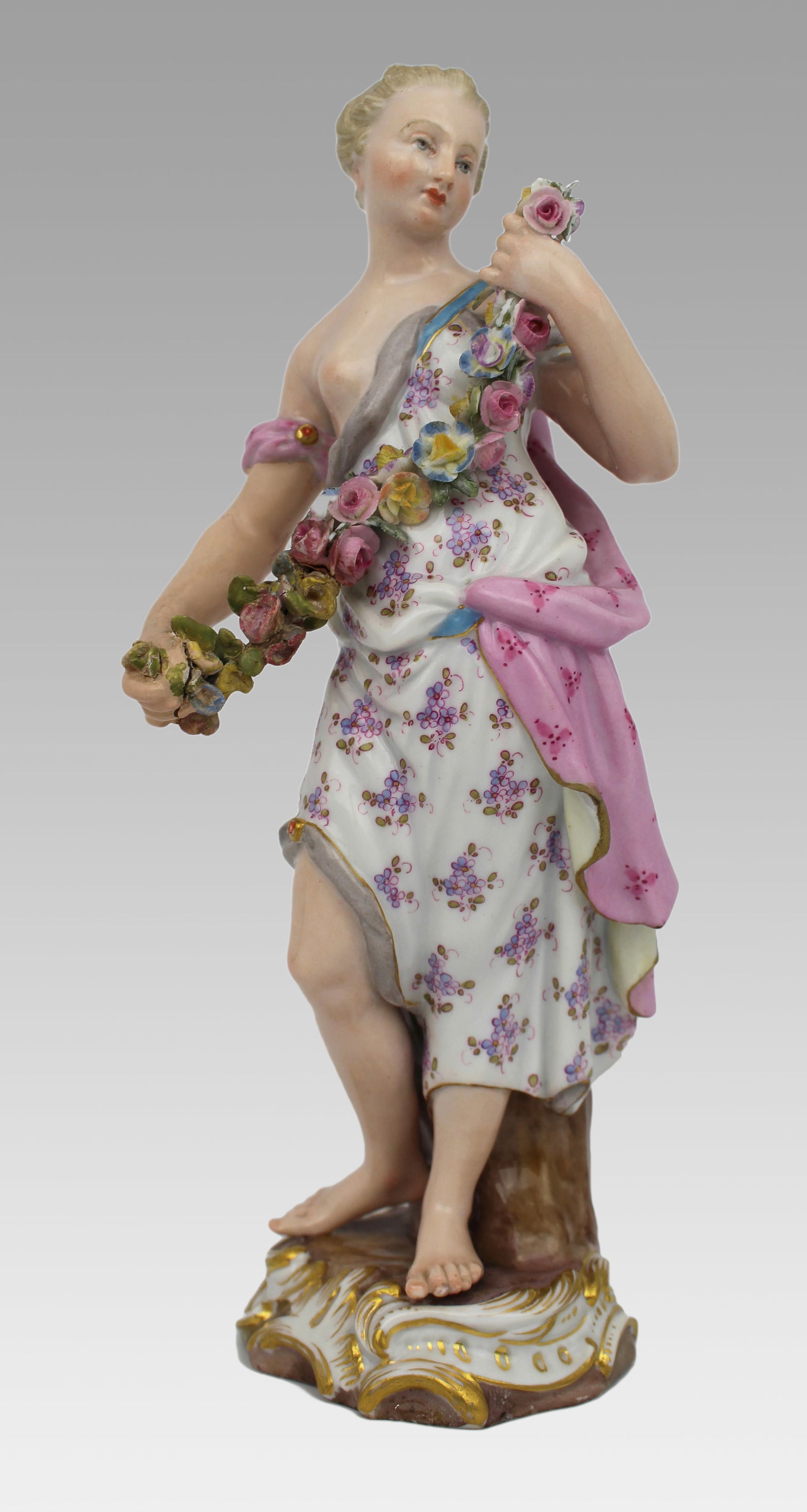 19th Century Meissen Porcelain Figurines – Set of the Four Seasons - 2