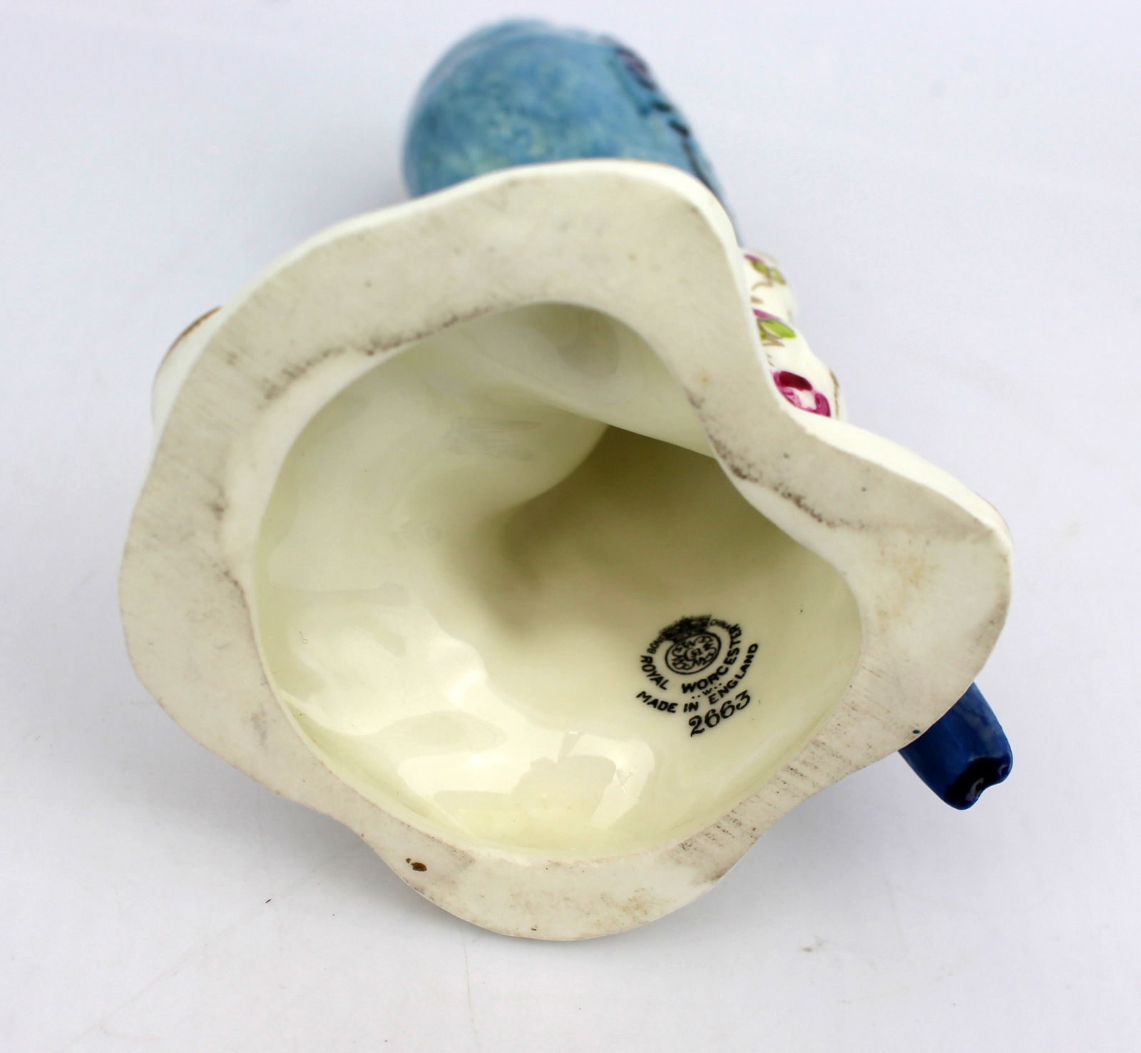 Royal Worcester BirdBudgerigar 2663 Birds on Stumps - 8