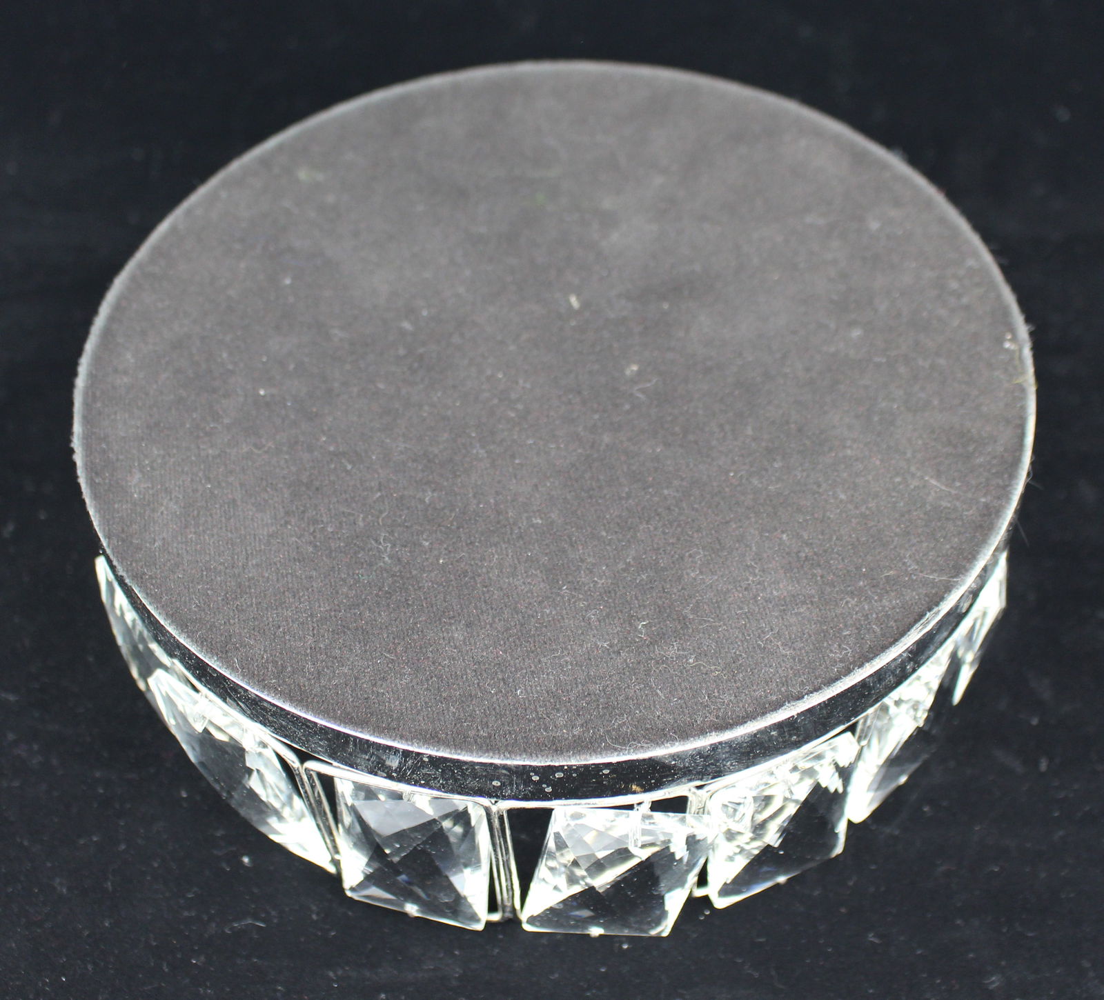 Contemporary Crystal Mirrored Centrepiece Tray - 3