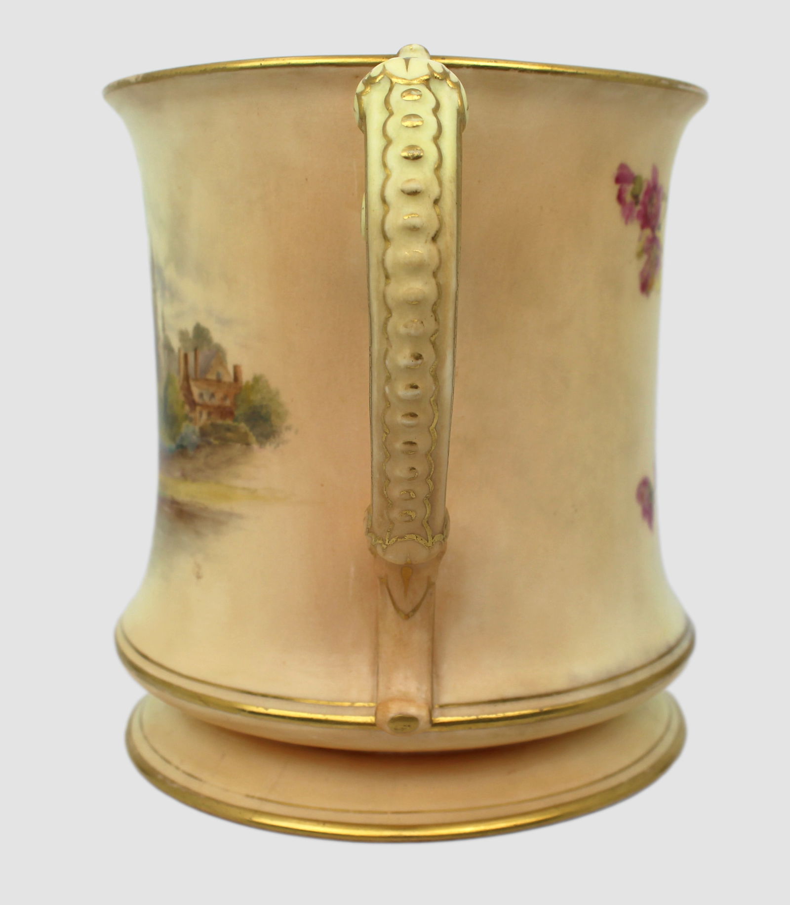 Large Royal Worcester Loving Cup Worcester Cathedral c.1902 - 13