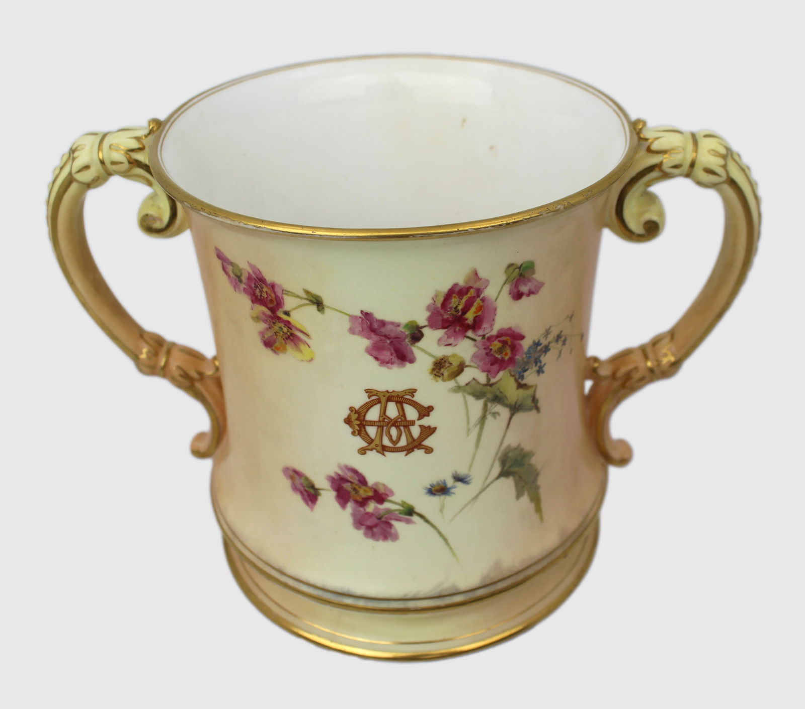 Large Royal Worcester Loving Cup Worcester Cathedral c.1902 - 15