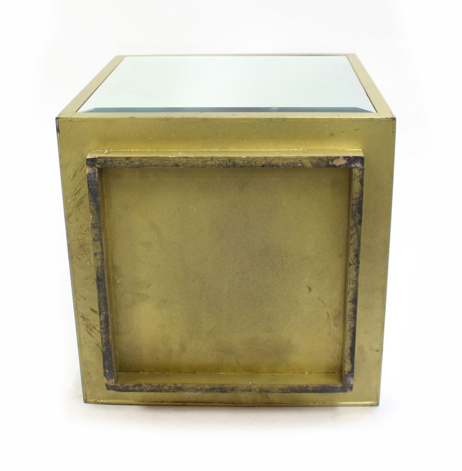 Bevelled Mirror Display Cube - 5