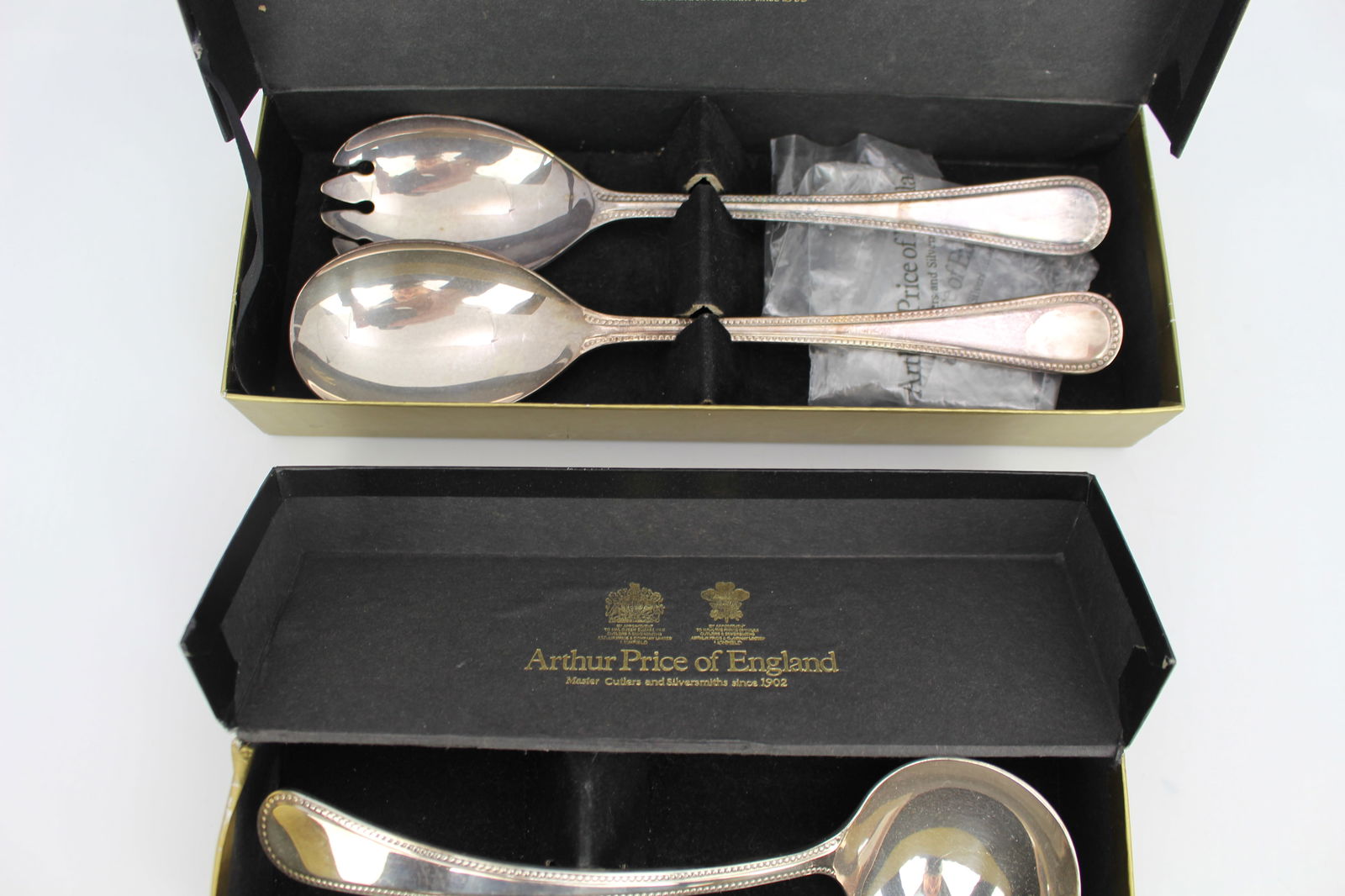 Arthur Price ""Bead"" Silver Plated Cased - 2