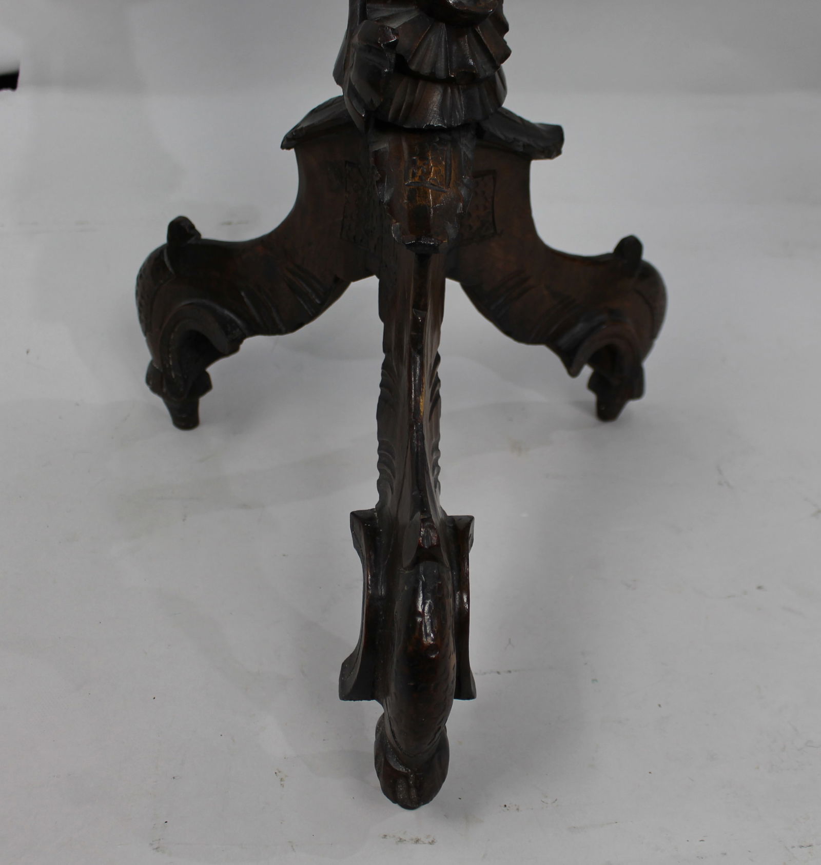 Carved 18th c. Style Figural Torchere c.1890 - 7