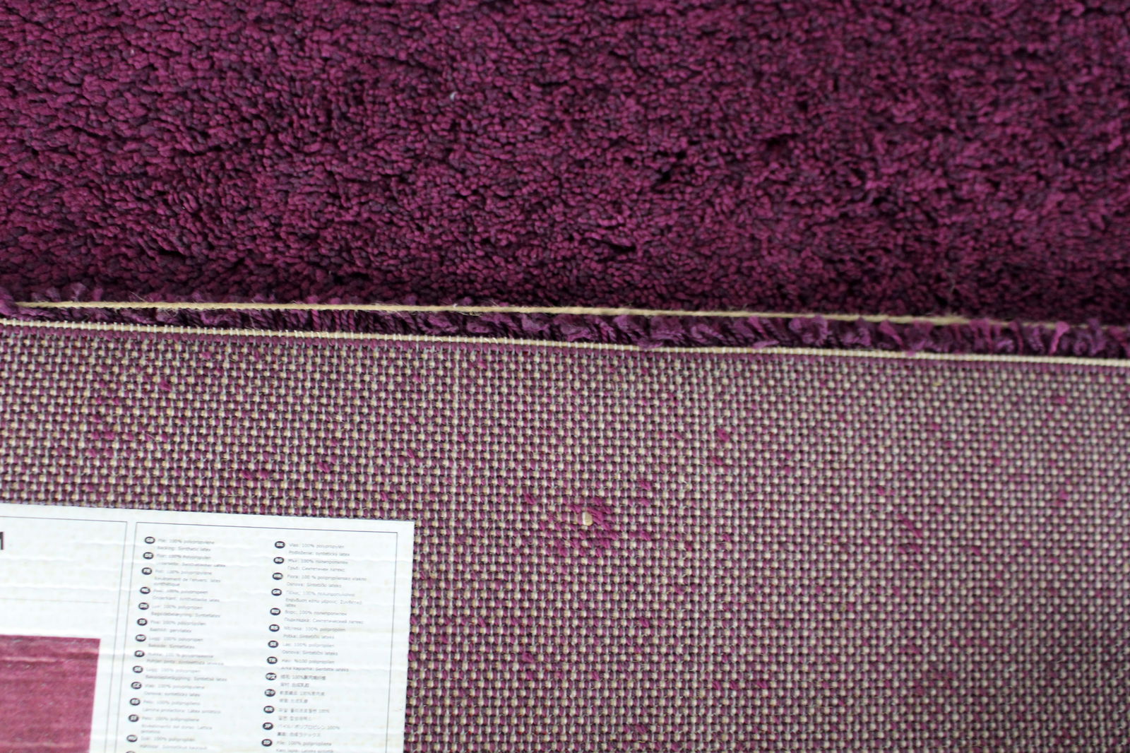 Pair of Vintage Purple Rugs 133 x 195 cm - 4