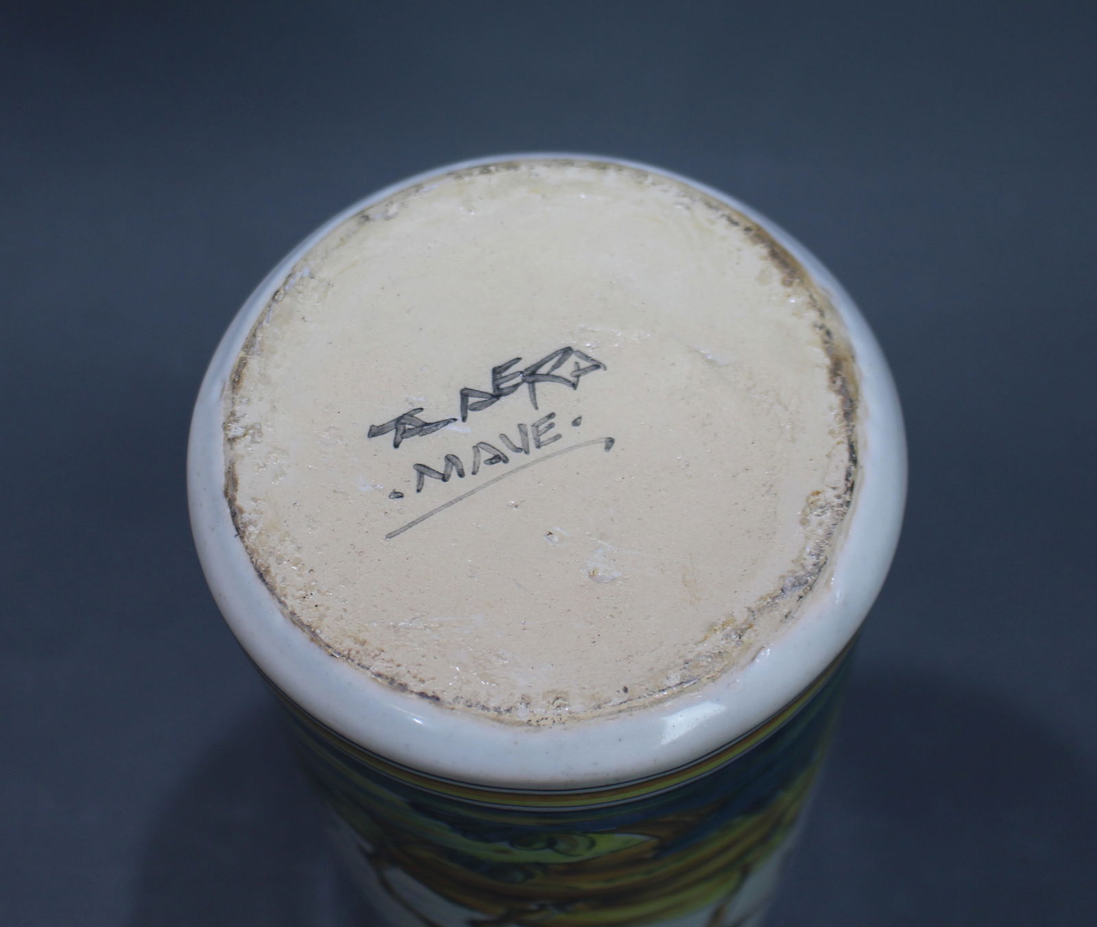 Mid-20th Century Spanish Talavera Pottery Vase and Jug - 12