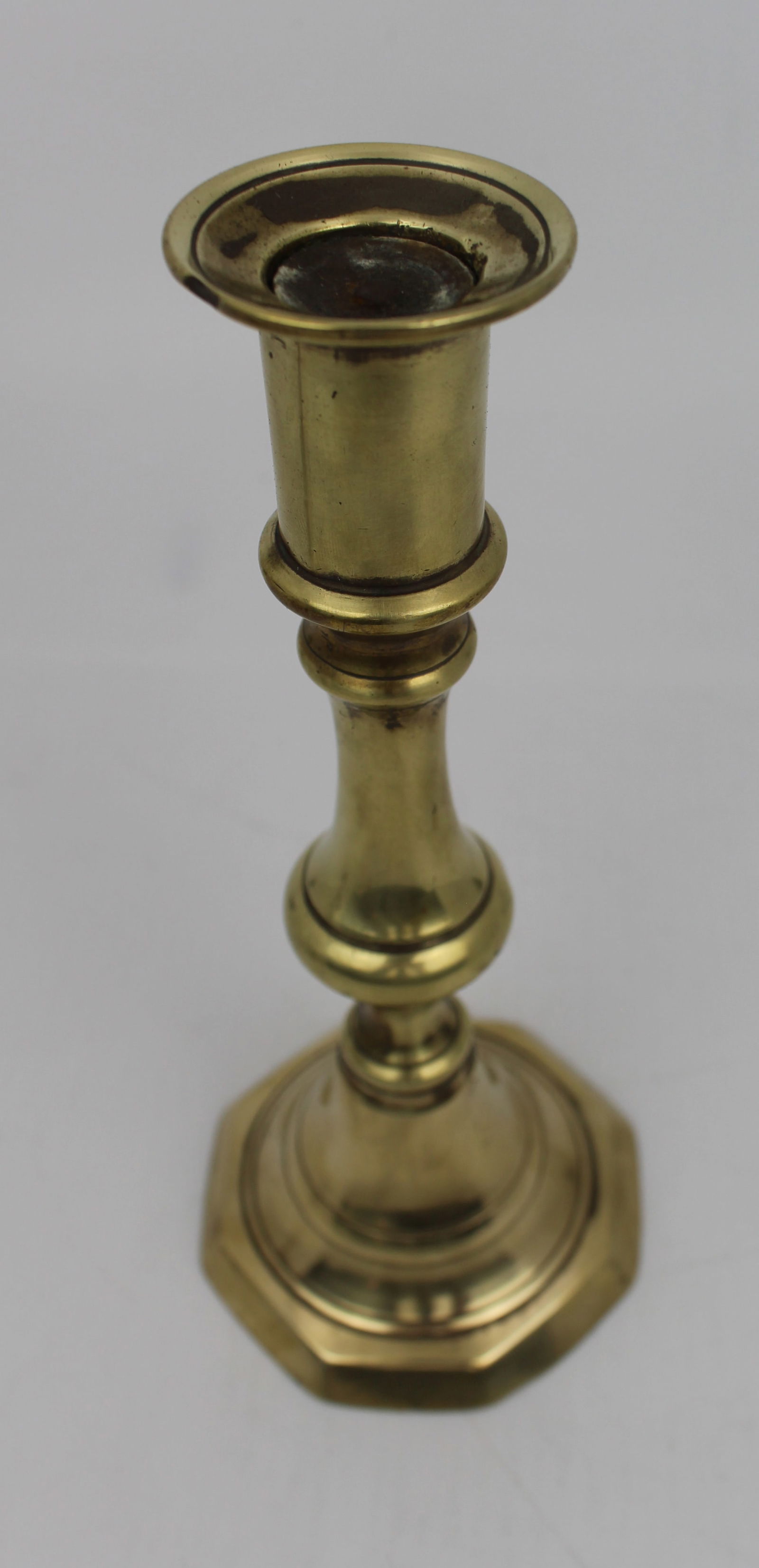 Georgian Style Brass Candlestick - 2