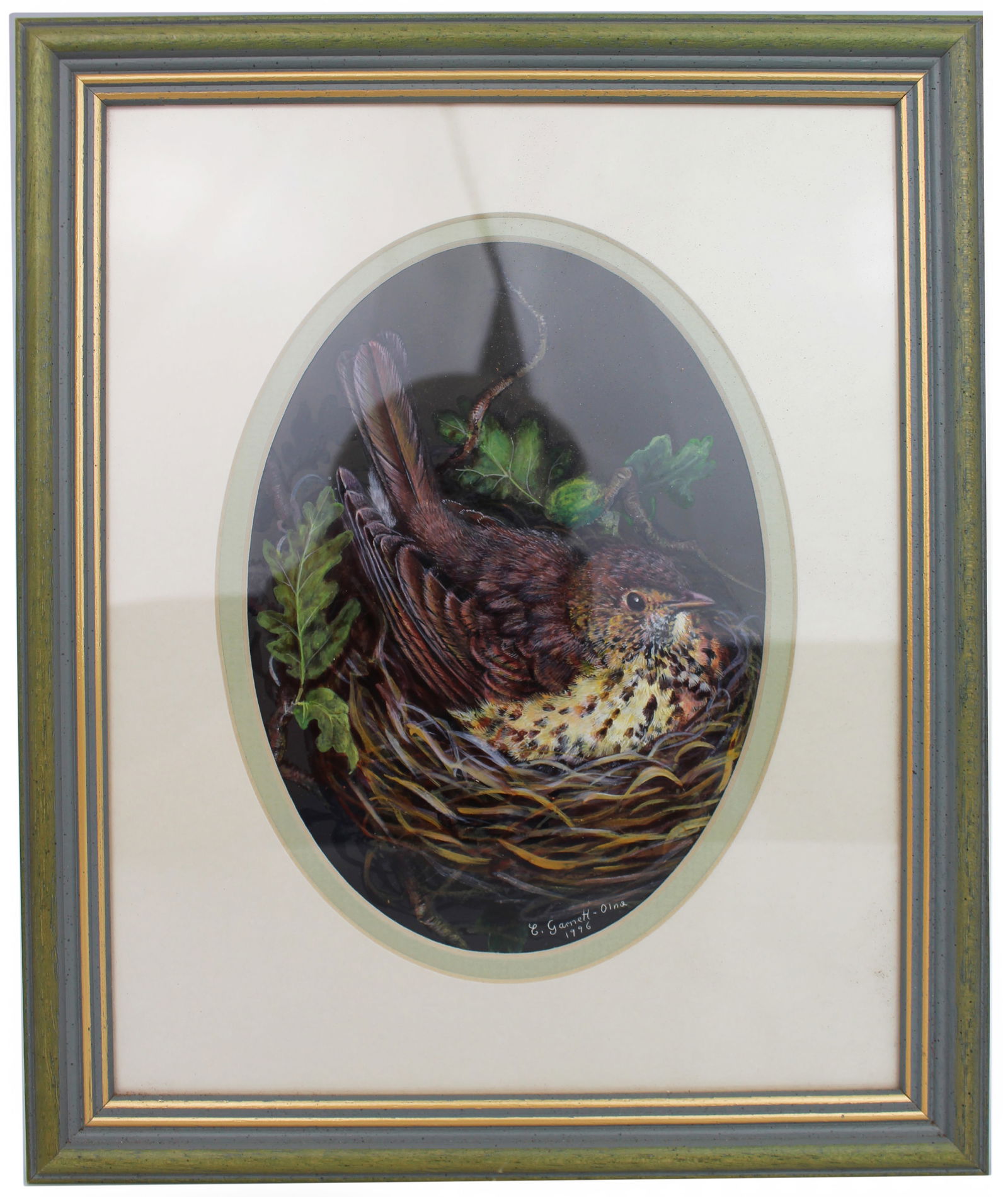 Set of 3 British Bird Paintings by Liz Garnett-Orme - 2