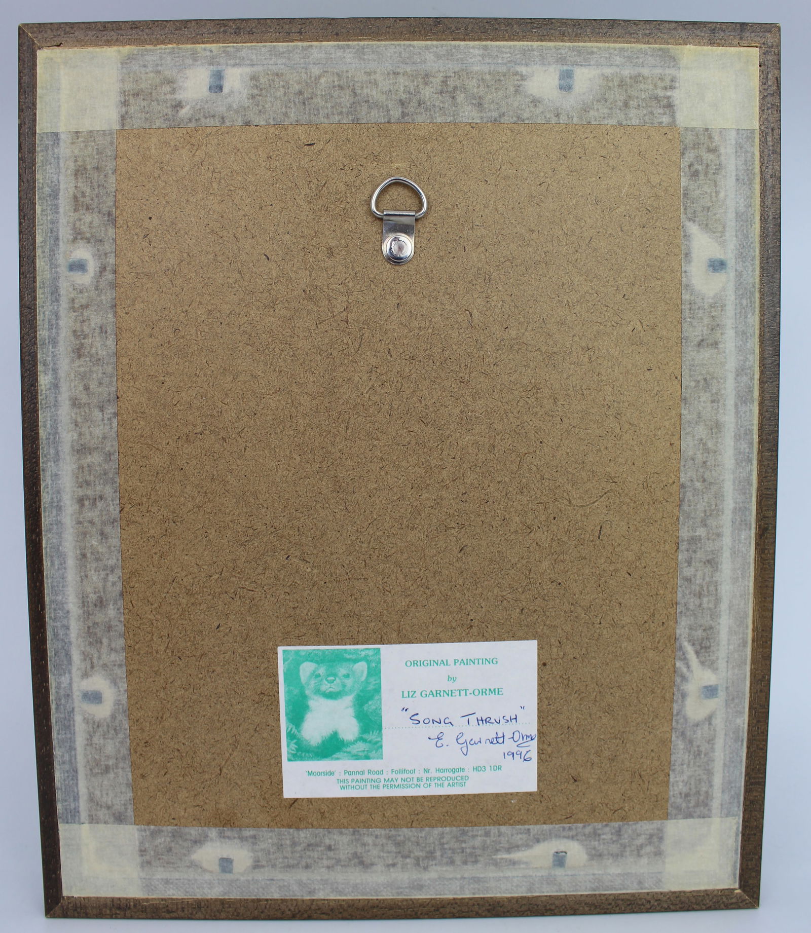 Set of 3 British Bird Paintings by Liz Garnett-Orme - 5