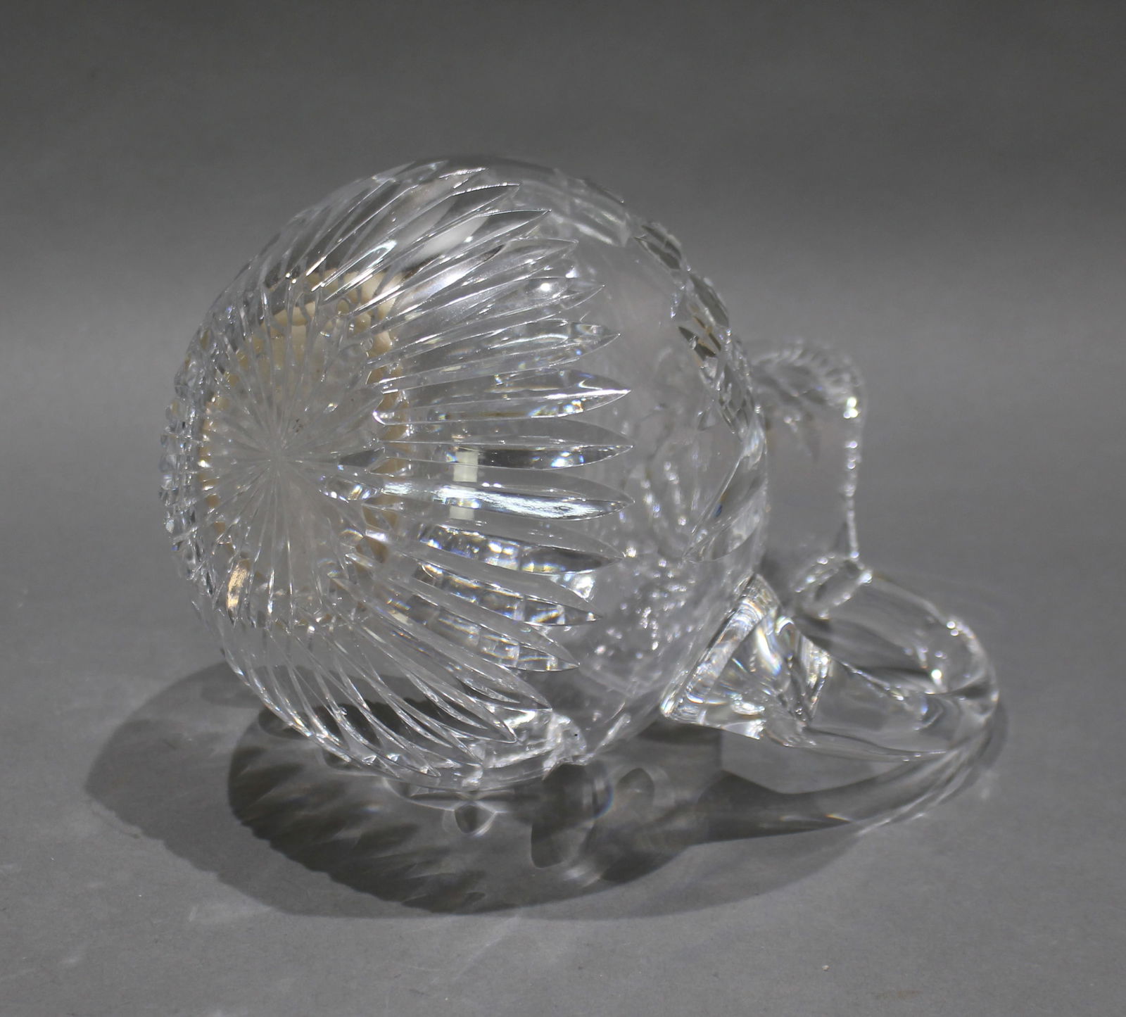 English Cut Glass Crystal Water Jug - 4