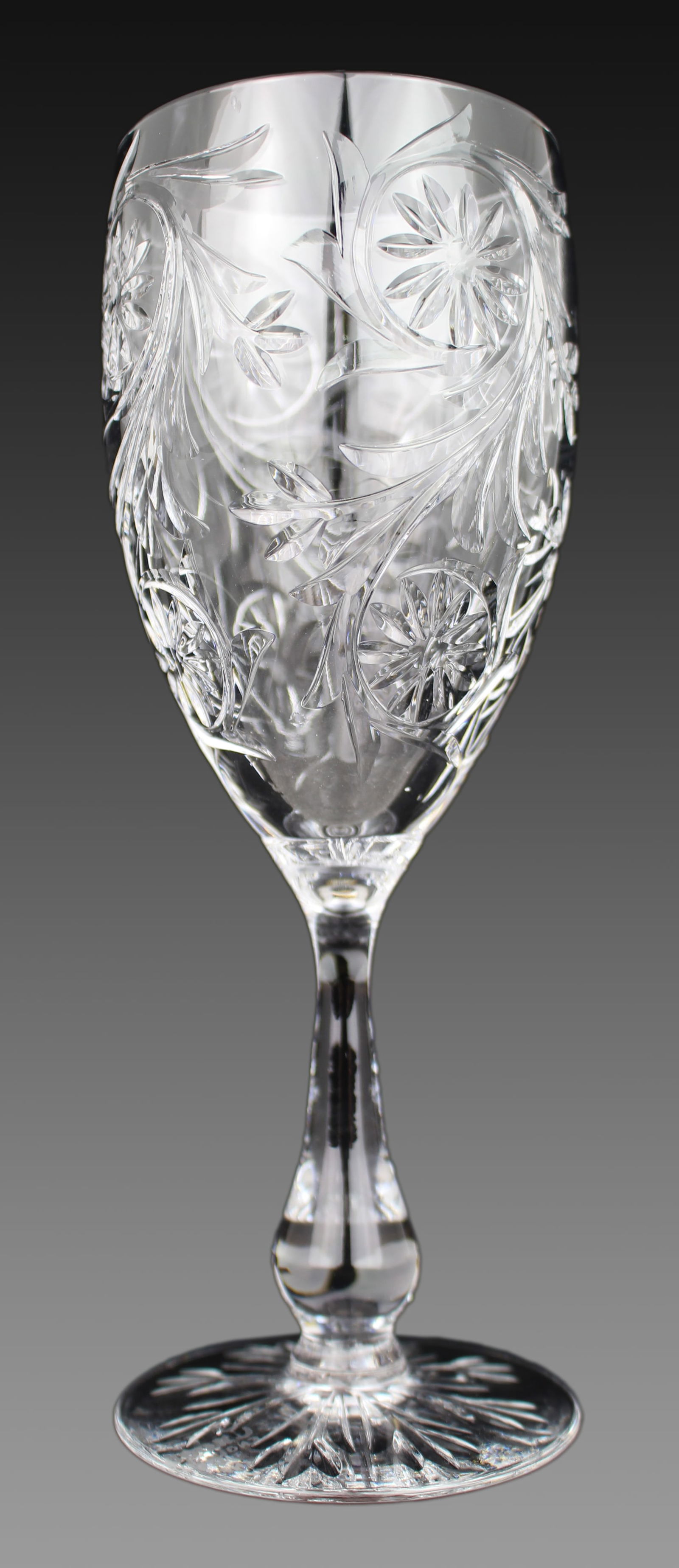 Set of 8 Tudor Crystal ""Catherine of Aragon"" Wine Glasses - 2