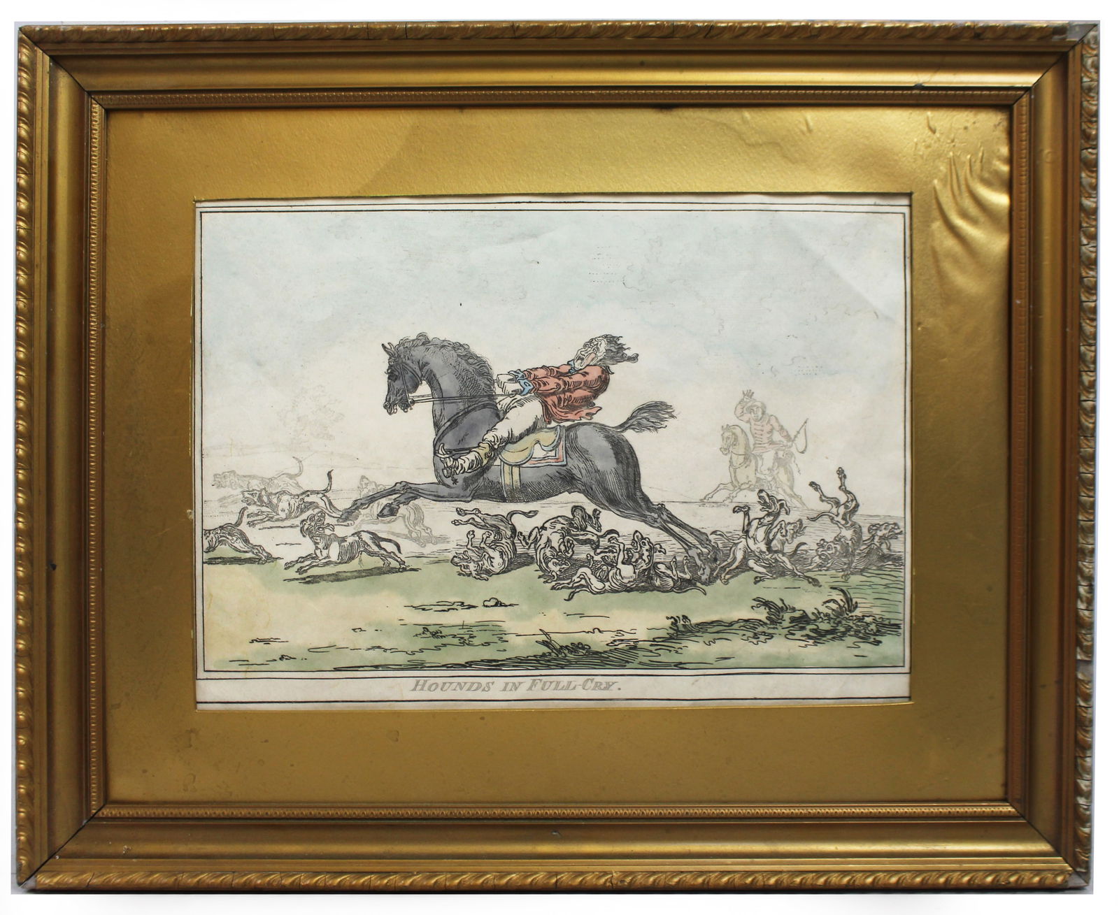 Pair of Antique Hunting Prints - 2