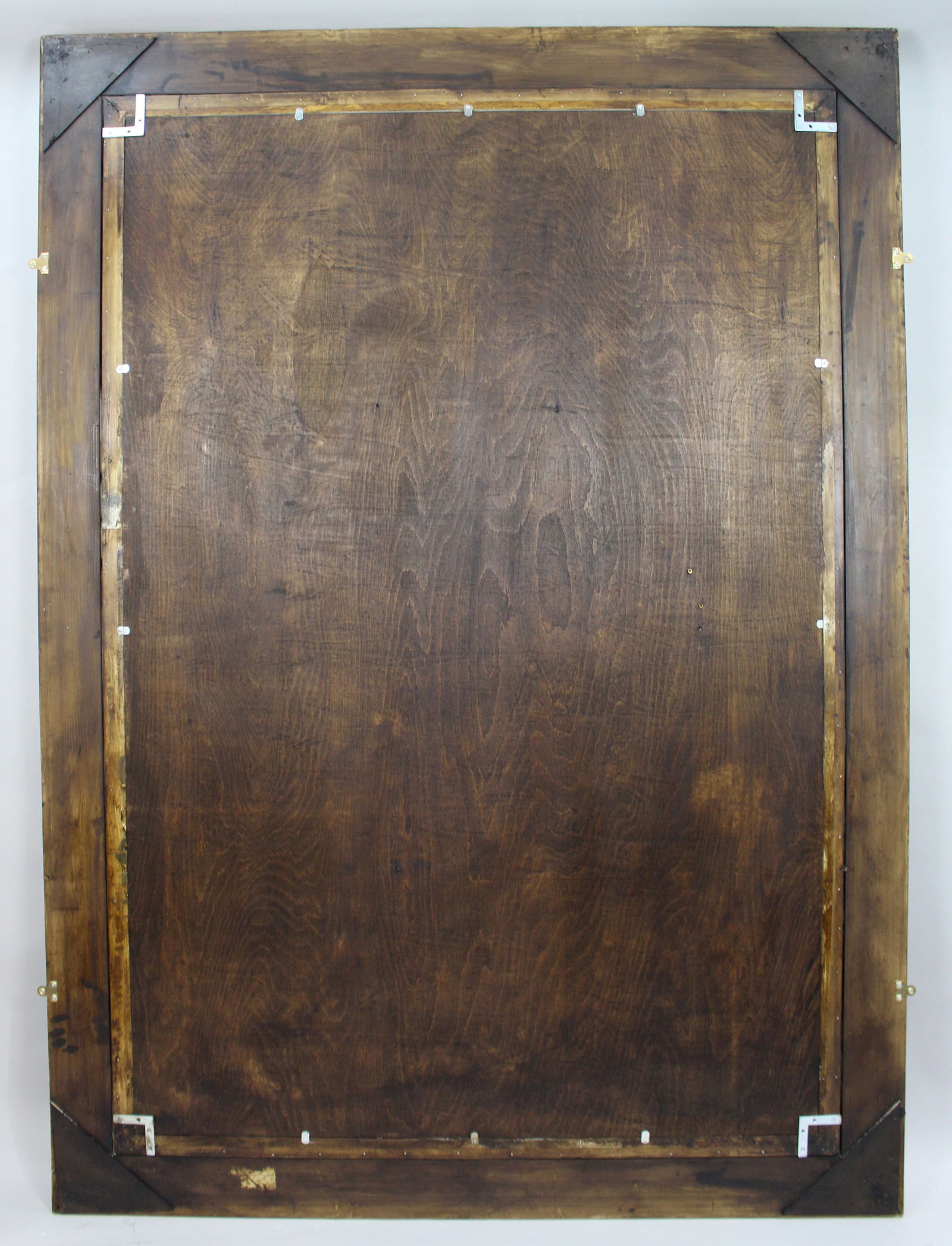 Pair of Monumental British Art Deco Plaster Relief Panels in Gilt Frames, c.1930 - 16