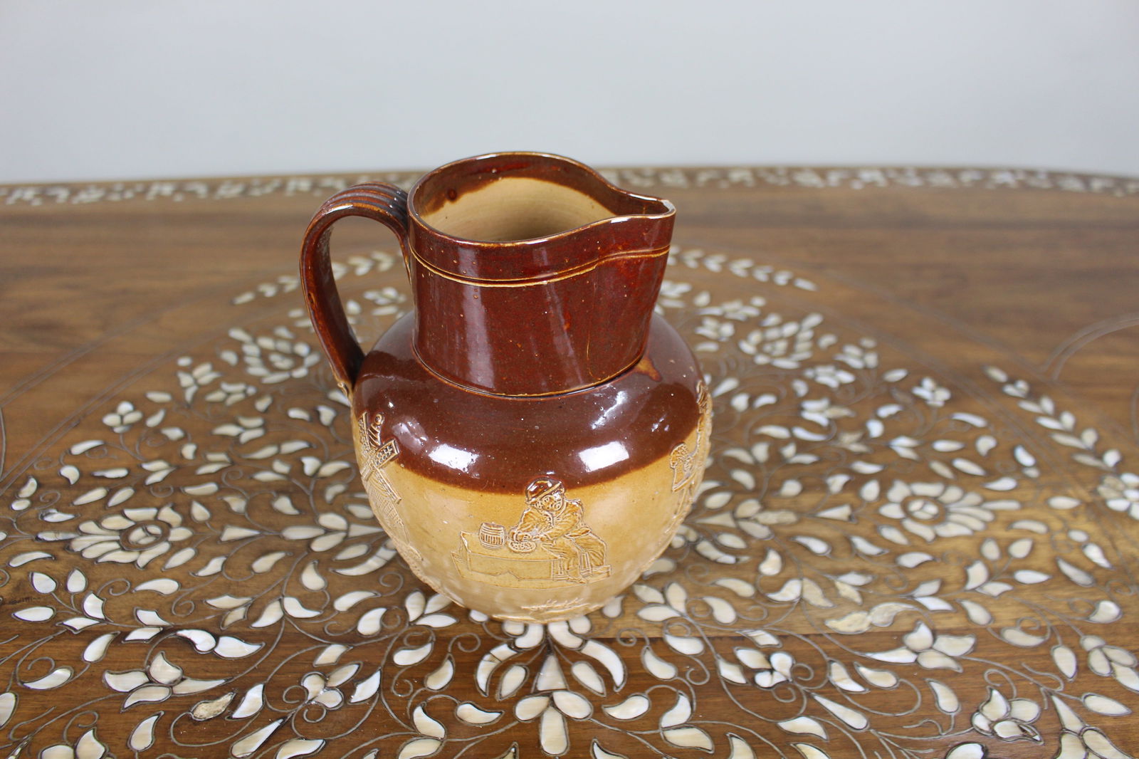 Collection of Three Graduated Doulton Lambeth Stoneware Jugs, c.1900 - 6
