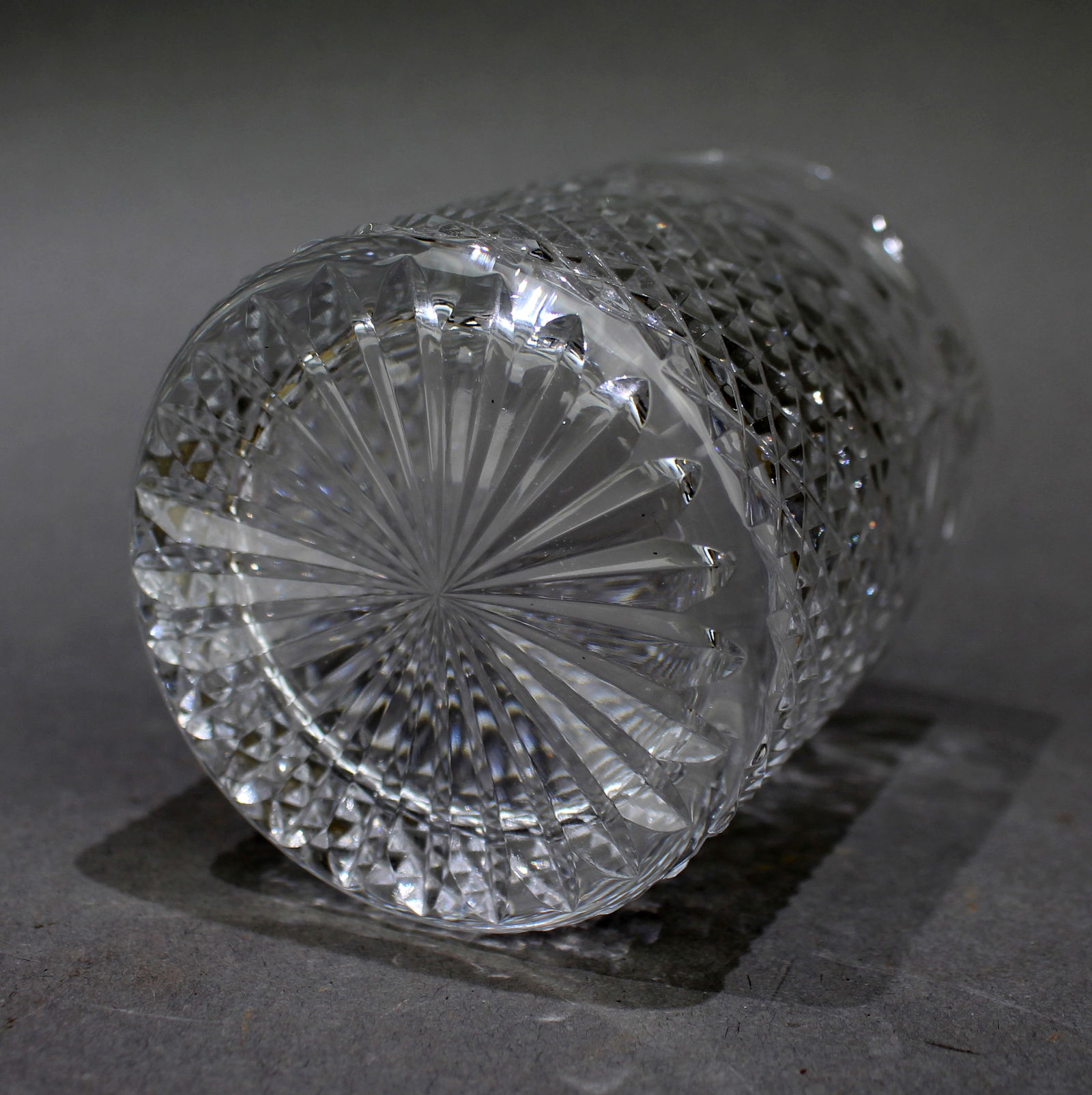 Set of 6 Stuart ""Beaconsfield"" Cut Crystal Tumblers - 4