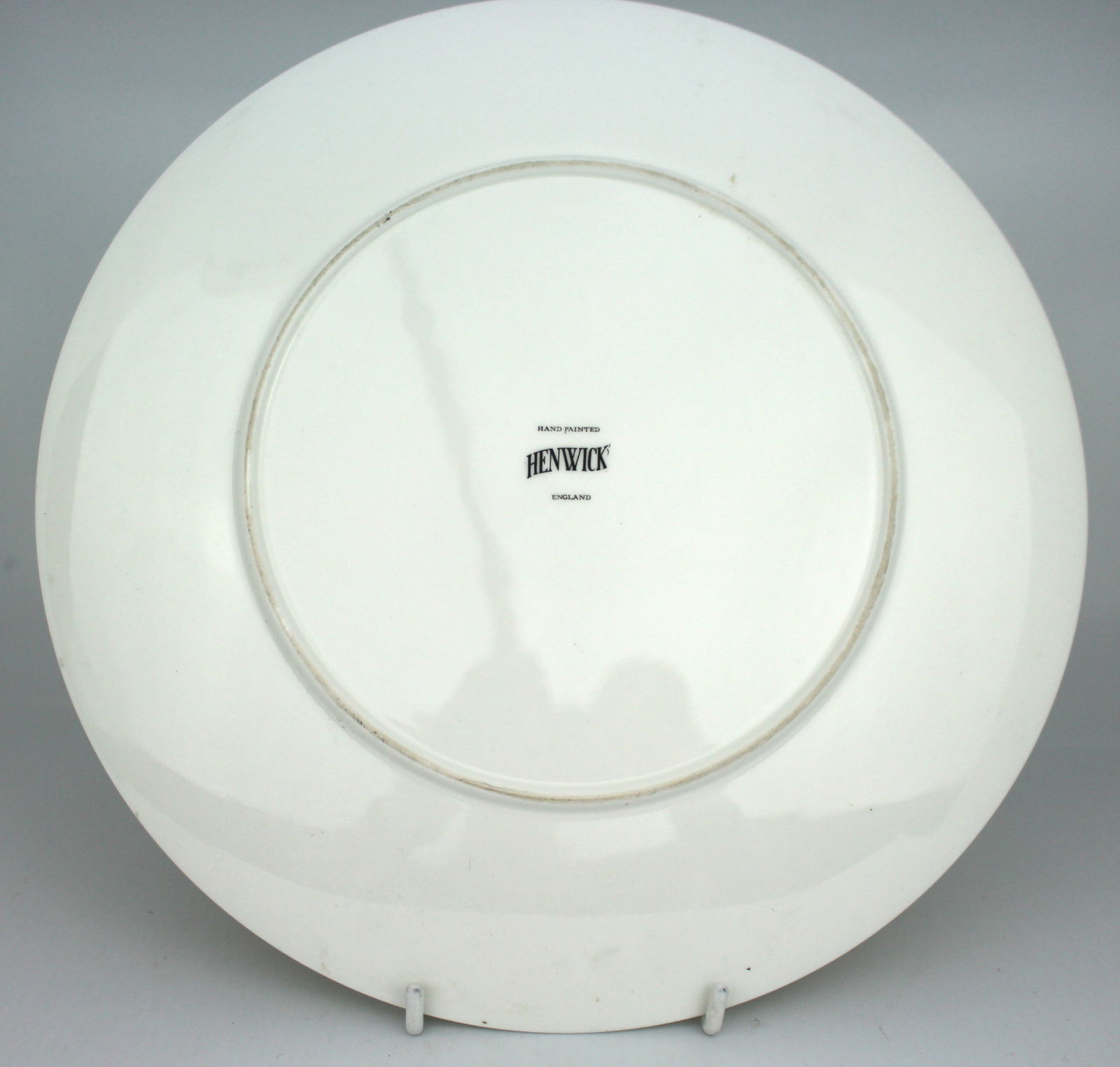 Hand Painted Cabinet Plate by J Smith Worcester - 2