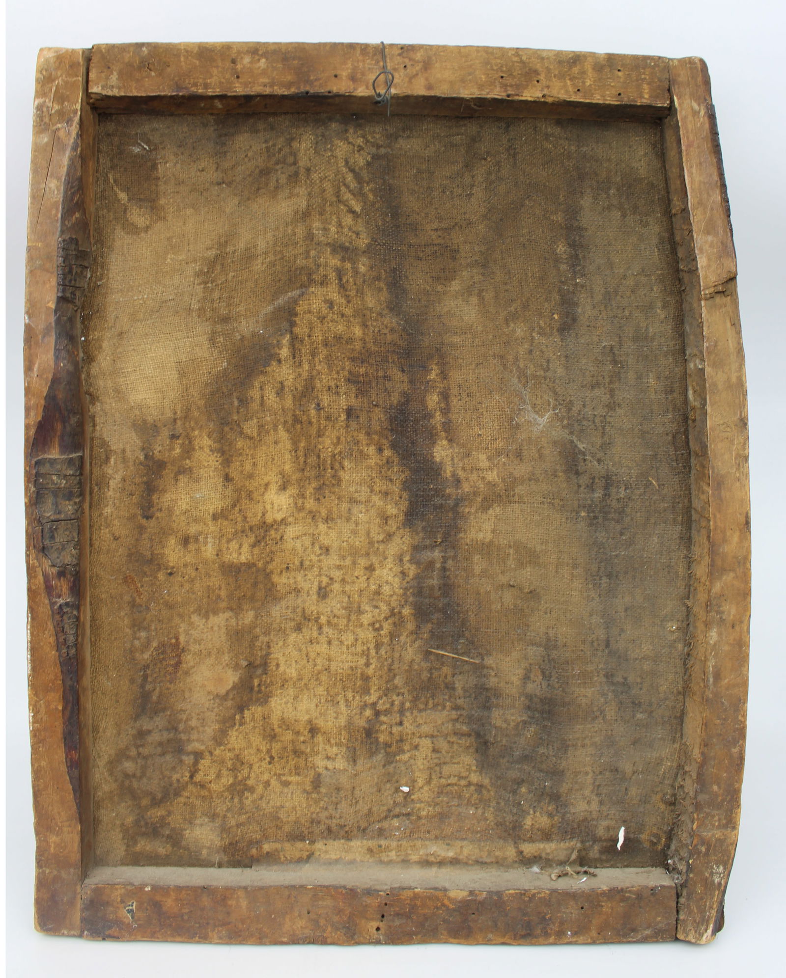 18th Century Andean Colonial Oil on Canvas – Madonna and Child - 5