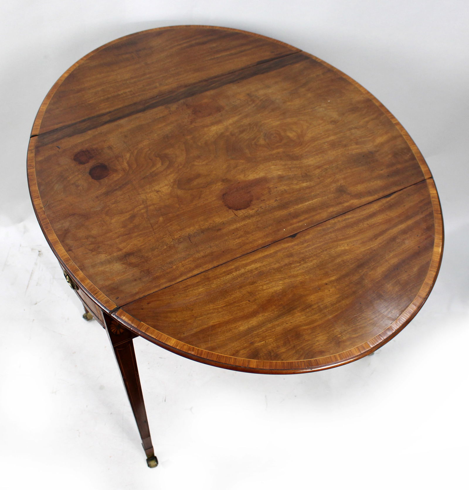 George III Mahogany Pembroke Table - 10