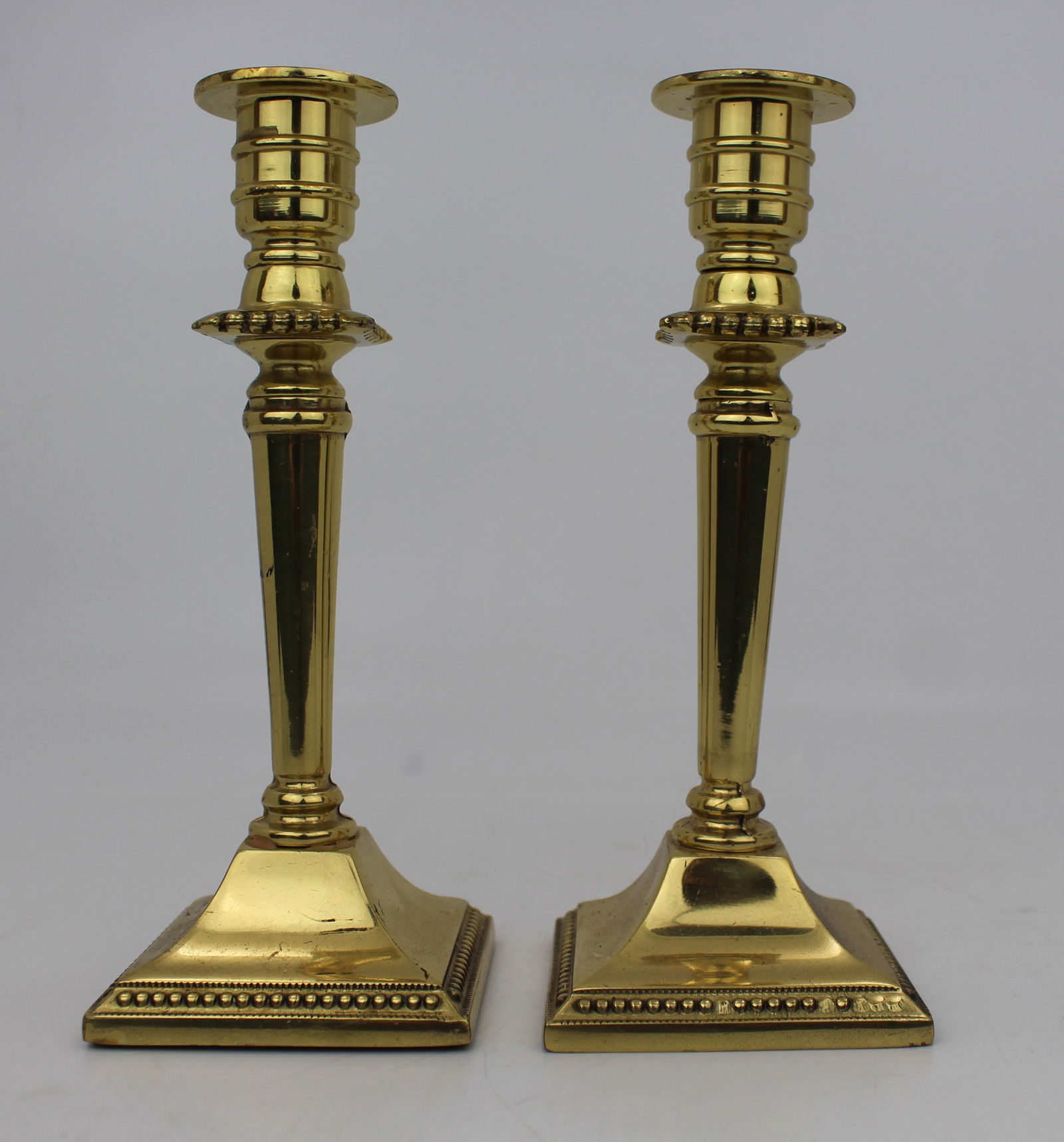 Pair of Vintage Brass Candlesticks (1 of 4)
