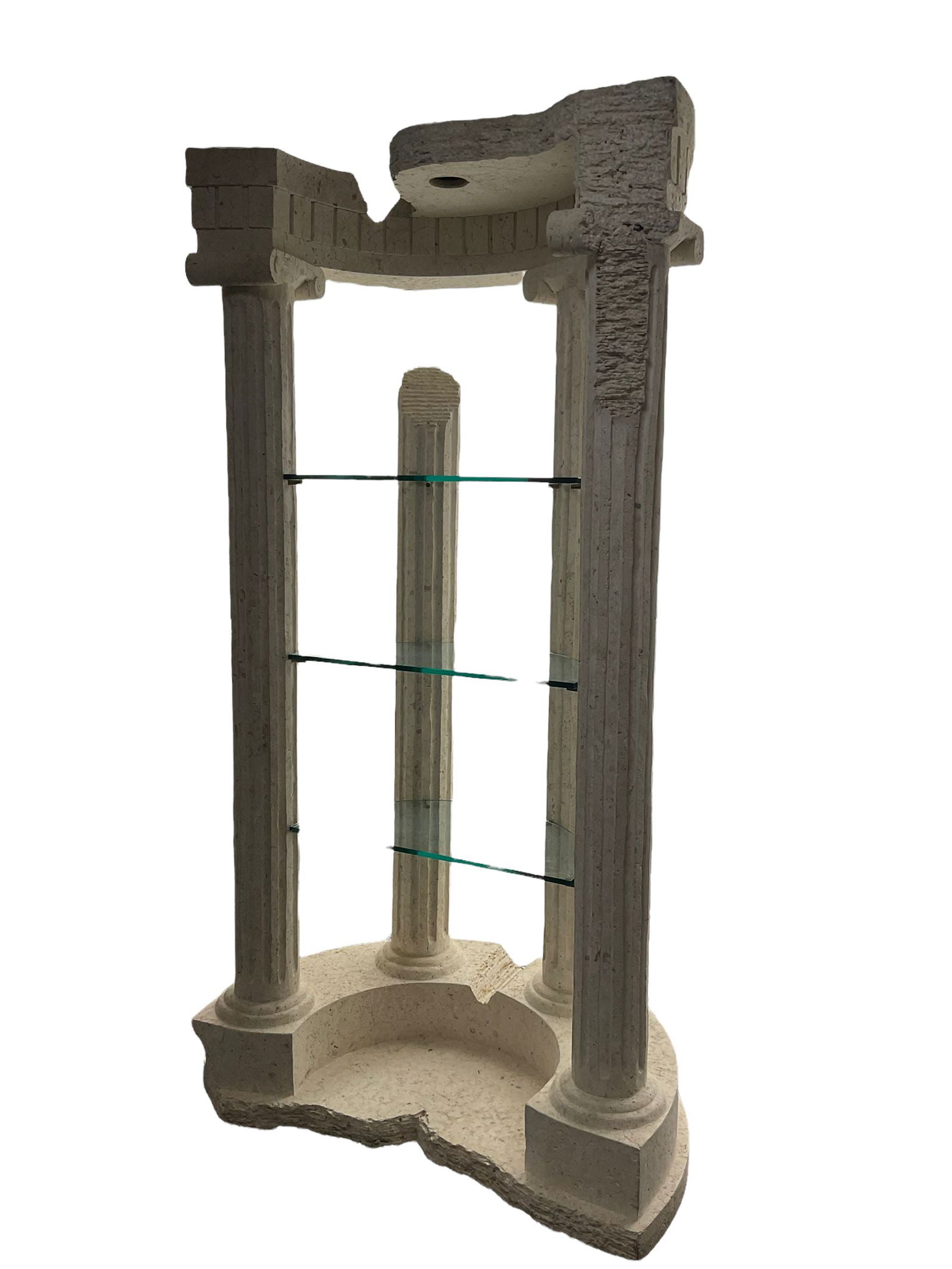 Classical Architectural Mactan Stone Display Stand - 2