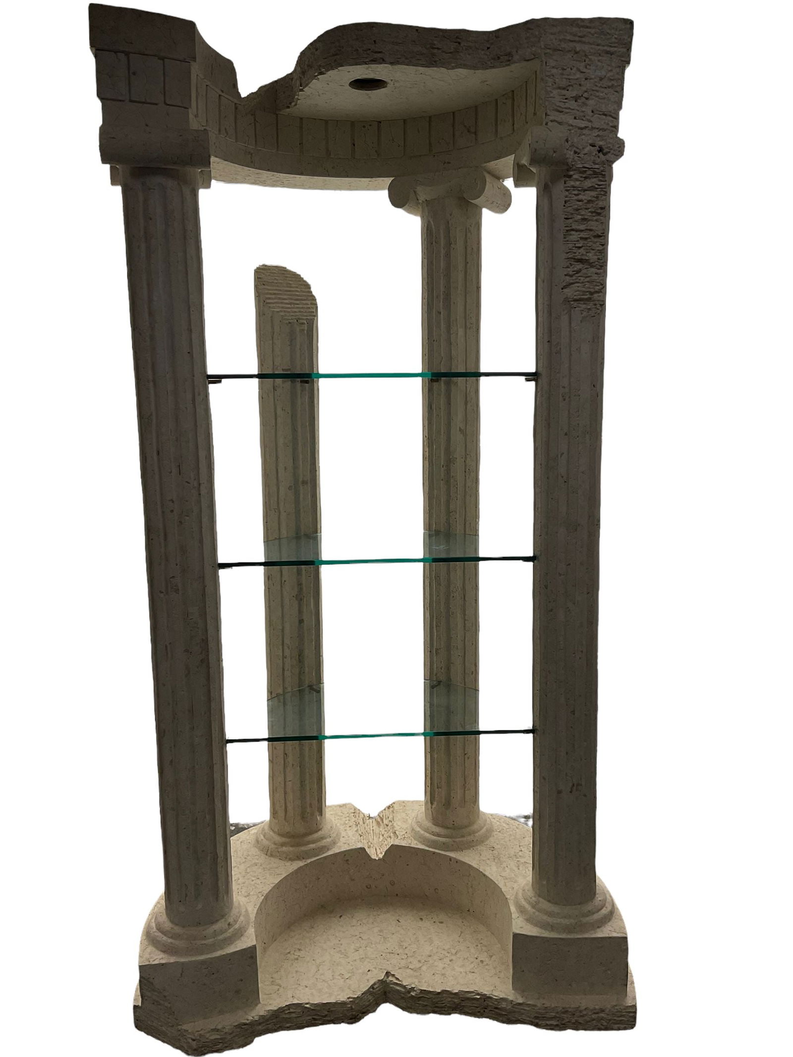 Classical Architectural Mactan Stone Display Stand - 3