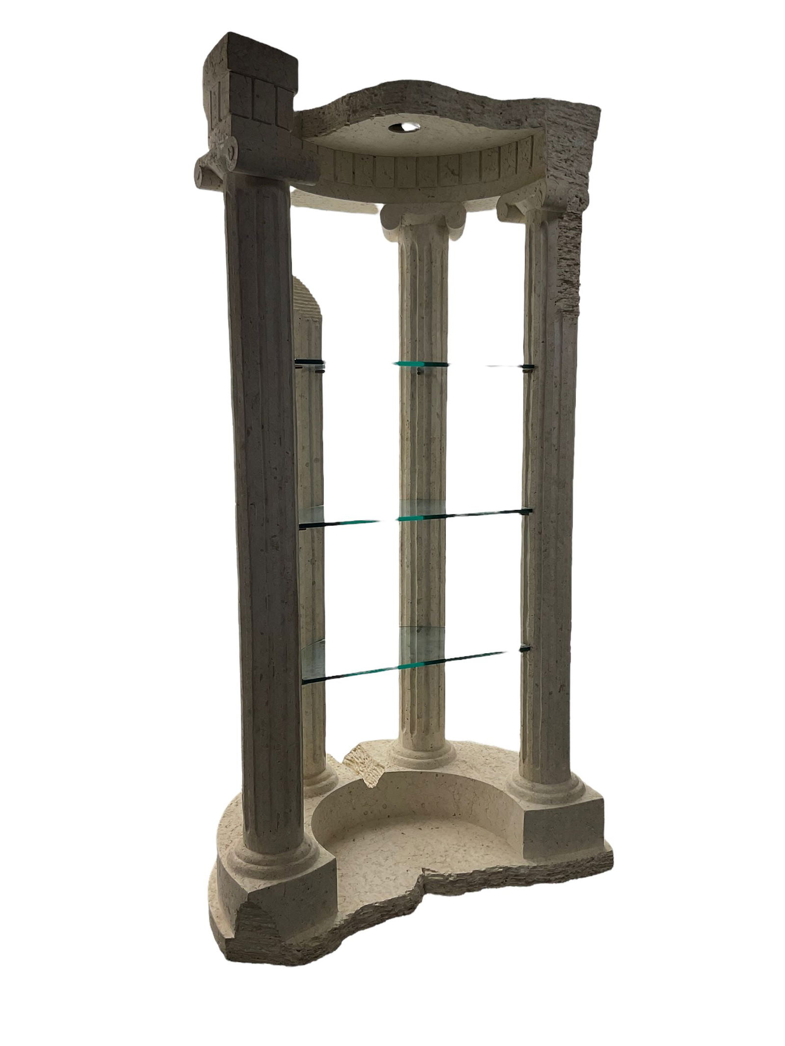 Classical Architectural Mactan Stone Display Stand - 4