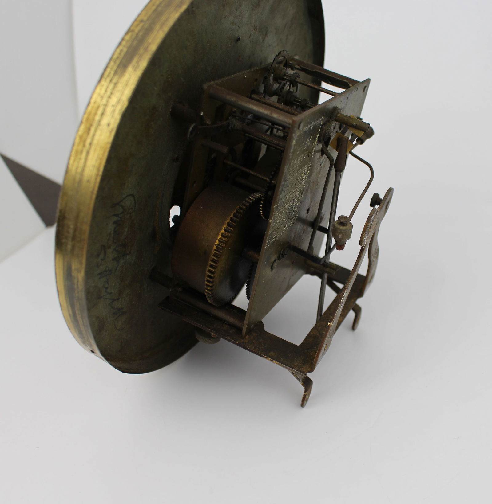 Antique German Clock Movement DRGM Regulator - 4