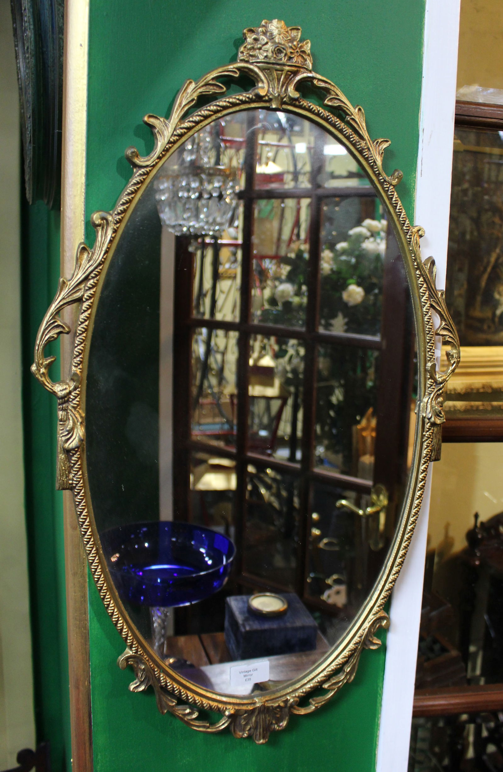 Vintage Ornate Gilt Mirror (1 of 1)
