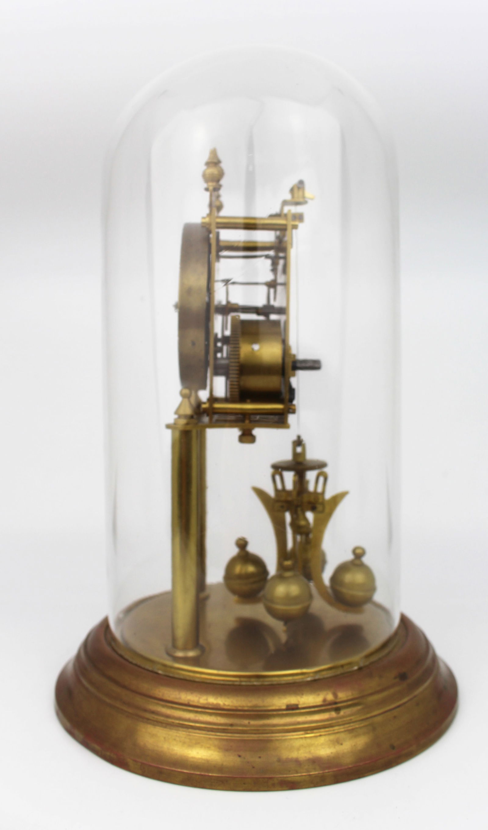 Antique German Domed Anniversary Clock c.1900 - 2