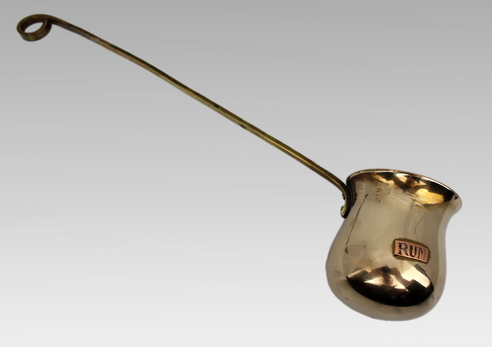 Vintage Brass & Copper Rum Ladle (1 of 3)