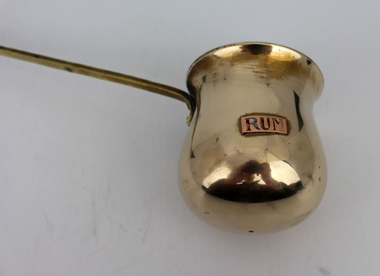 Vintage Brass & Copper Rum Ladle - 2