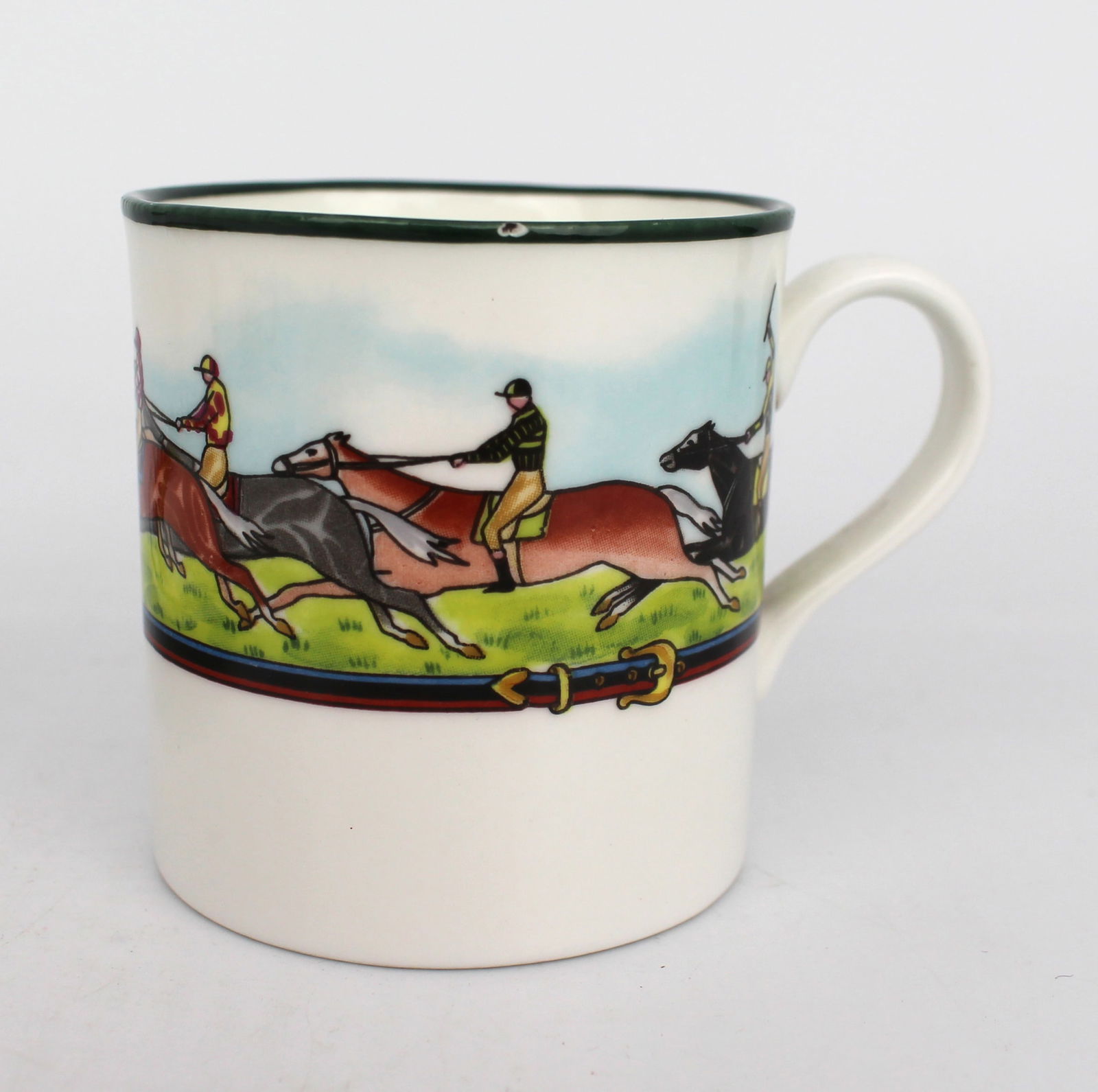 Paolo Gucci for Astbury “Winning Post” Demitasse Cup and Saucer - 3