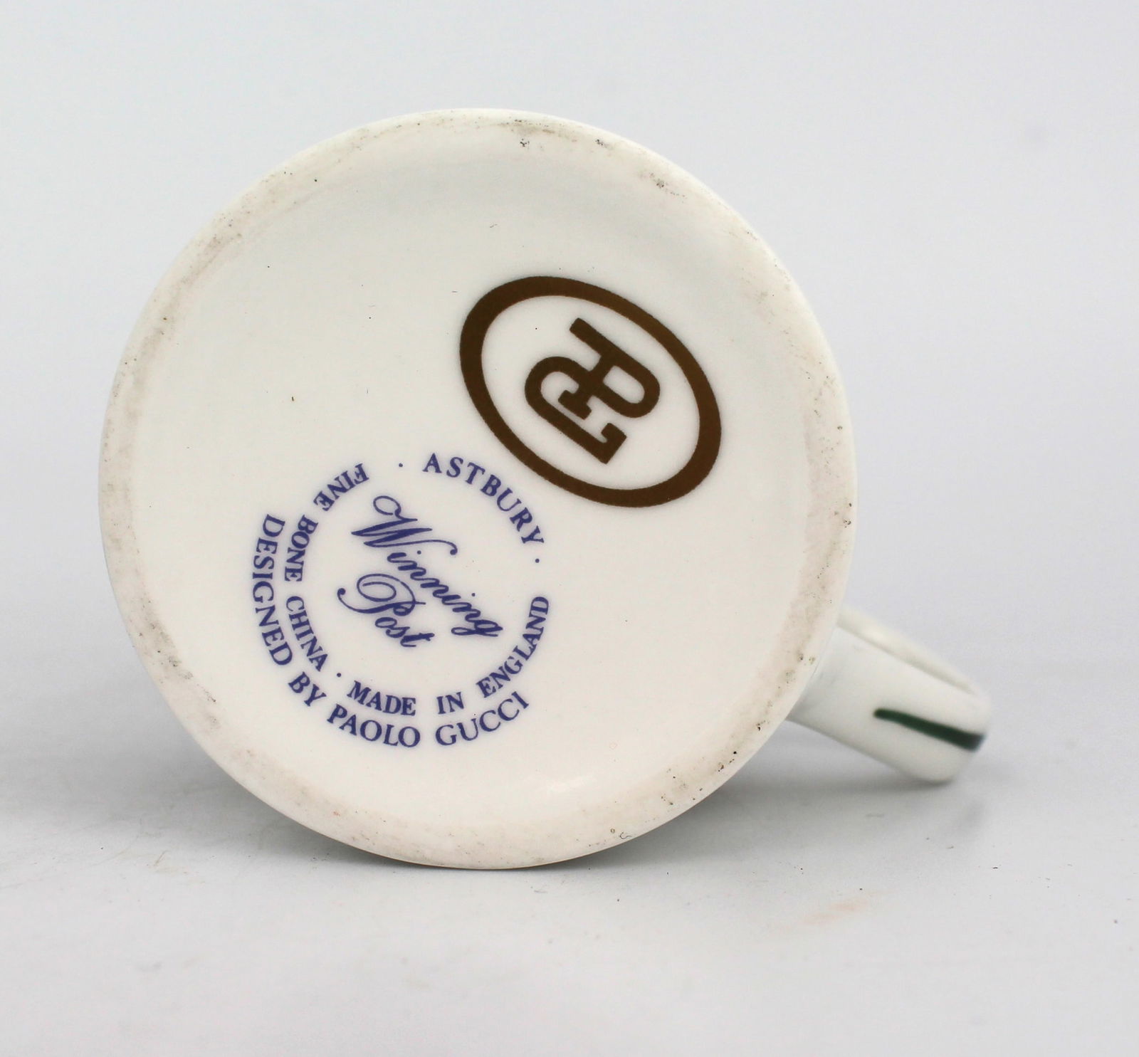 Paolo Gucci for Astbury “Winning Post” Demitasse Cup and Saucer - 4