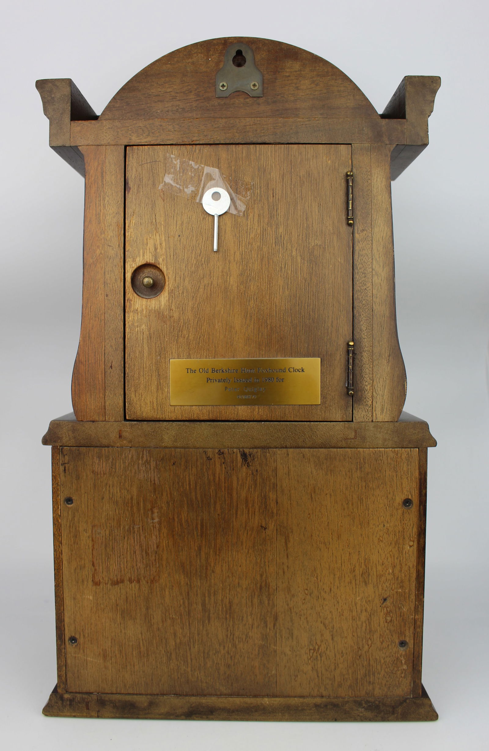 Vintage Hunting Hermle Mantel Clock - 7