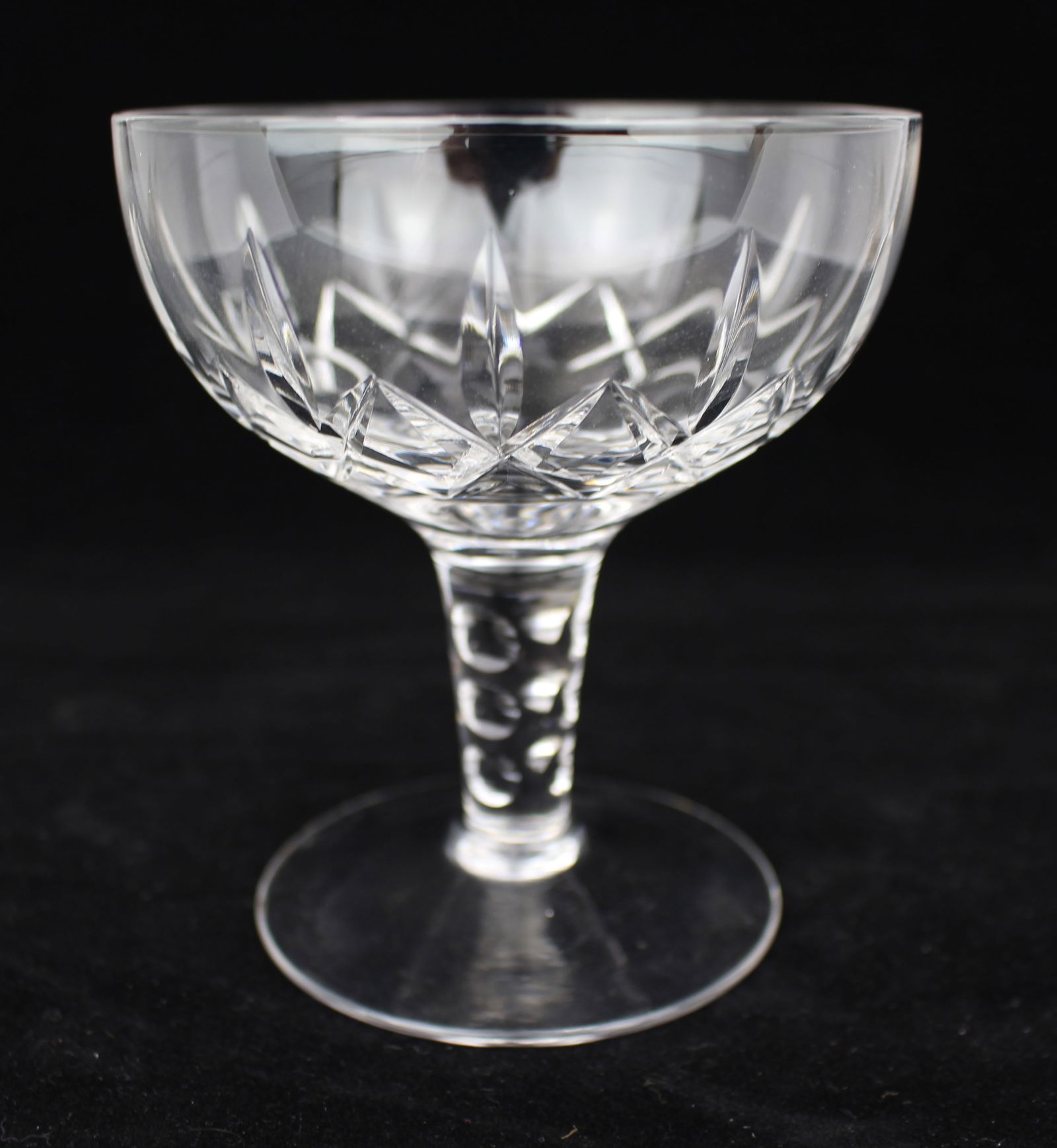 Set of 6 Stuart Crystal Carlingford Champagne Saucers - 3