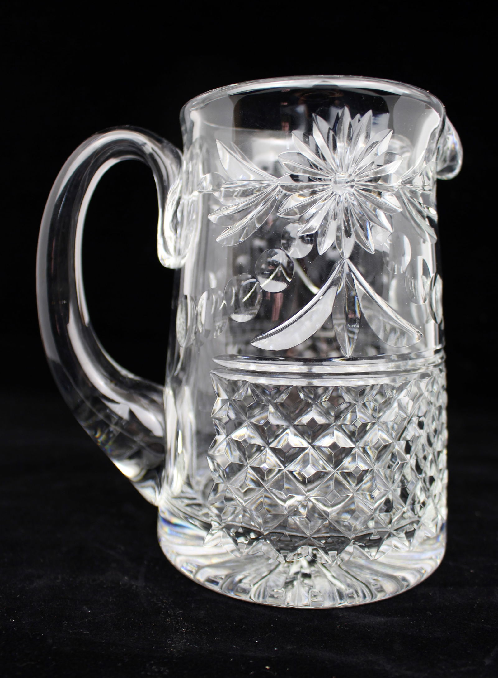 Fine Stuart Crystal Beaconsfield Pattern Cut Glass Jug - 10