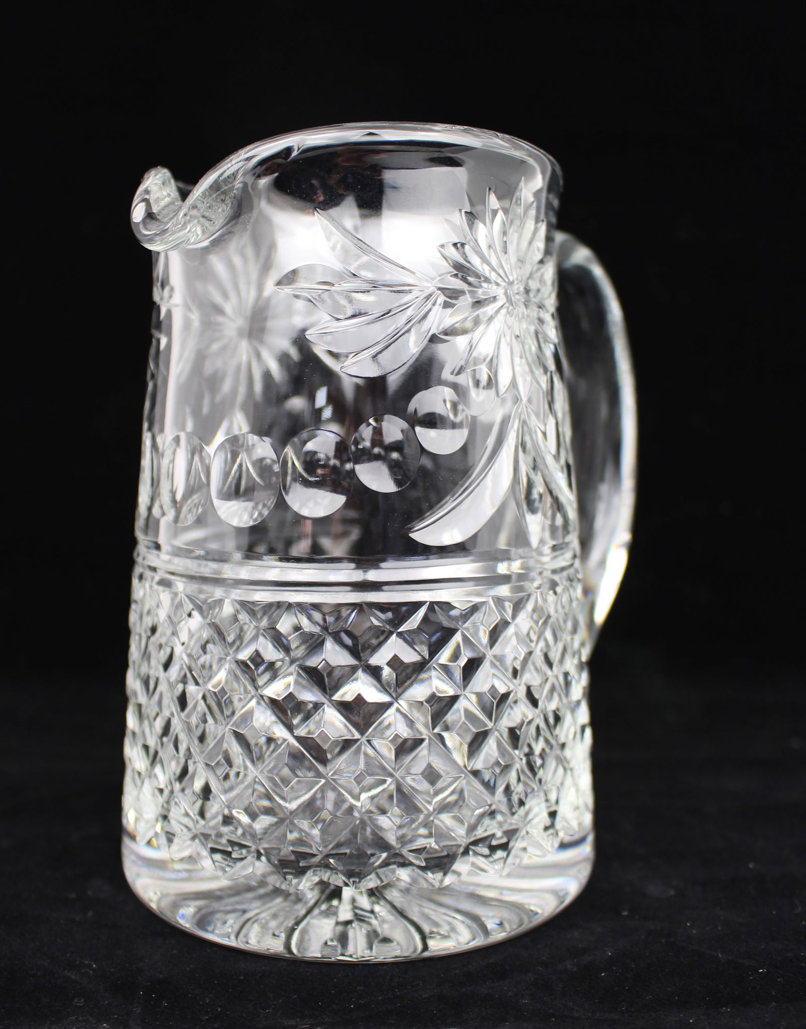 Fine Stuart Crystal Beaconsfield Pattern Cut Glass Jug - 6