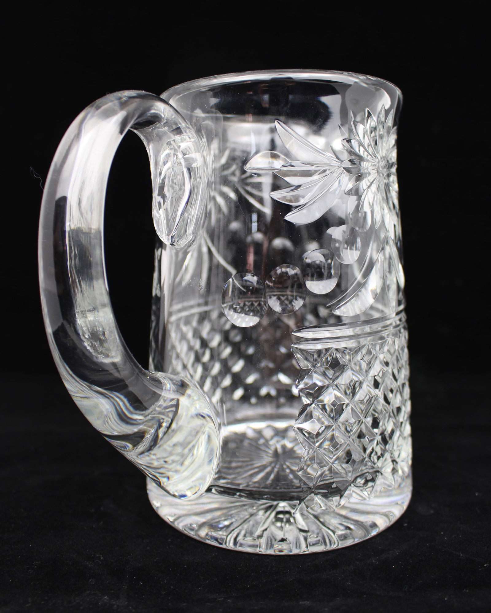 Fine Stuart Crystal Beaconsfield Pattern Cut Glass Jug - 8