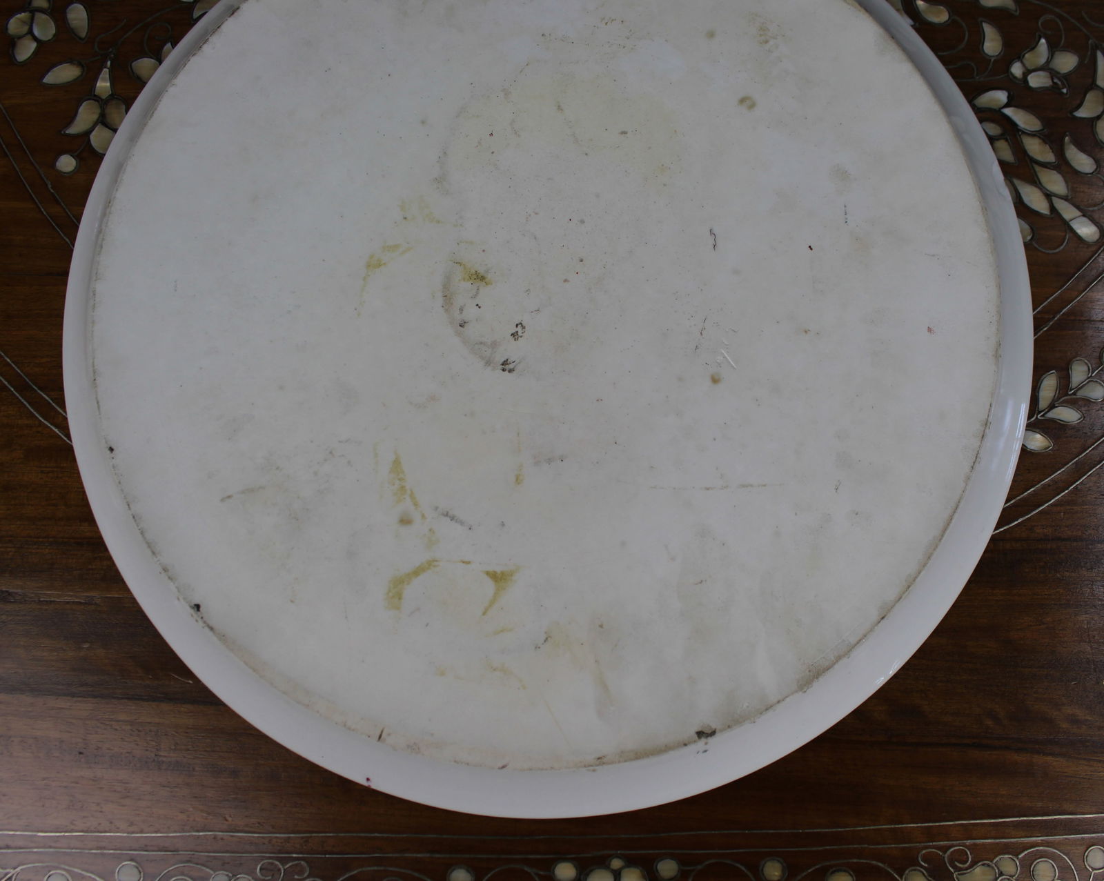 Large Antique Charger Platter - 4