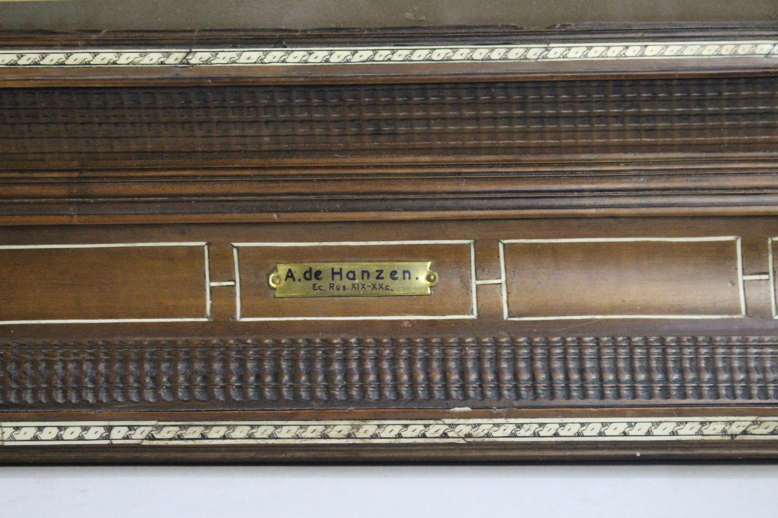 Alexei Hanzen (Russian, 1876-1937) – Sepia Watercolour Landscape - 4