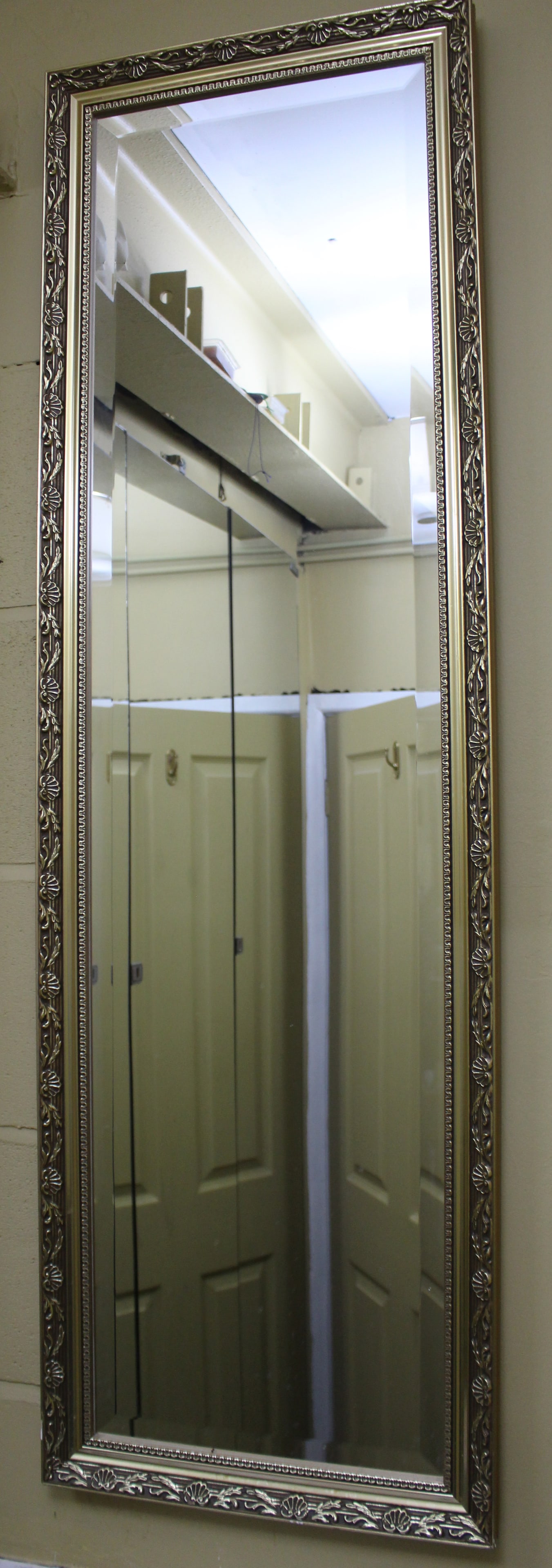Thin Vintage Gilt Mirror (1 of 1)