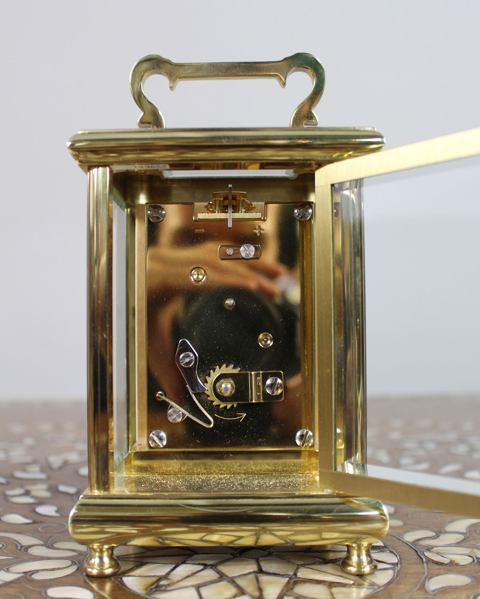 Woodford Brass Carriage Clock, Late 20th Century - 7