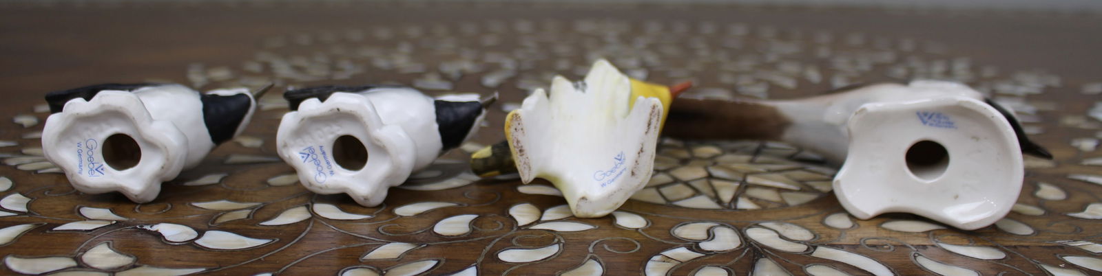 Collection of 4 Vintage Goebel Porceain Birds - 3