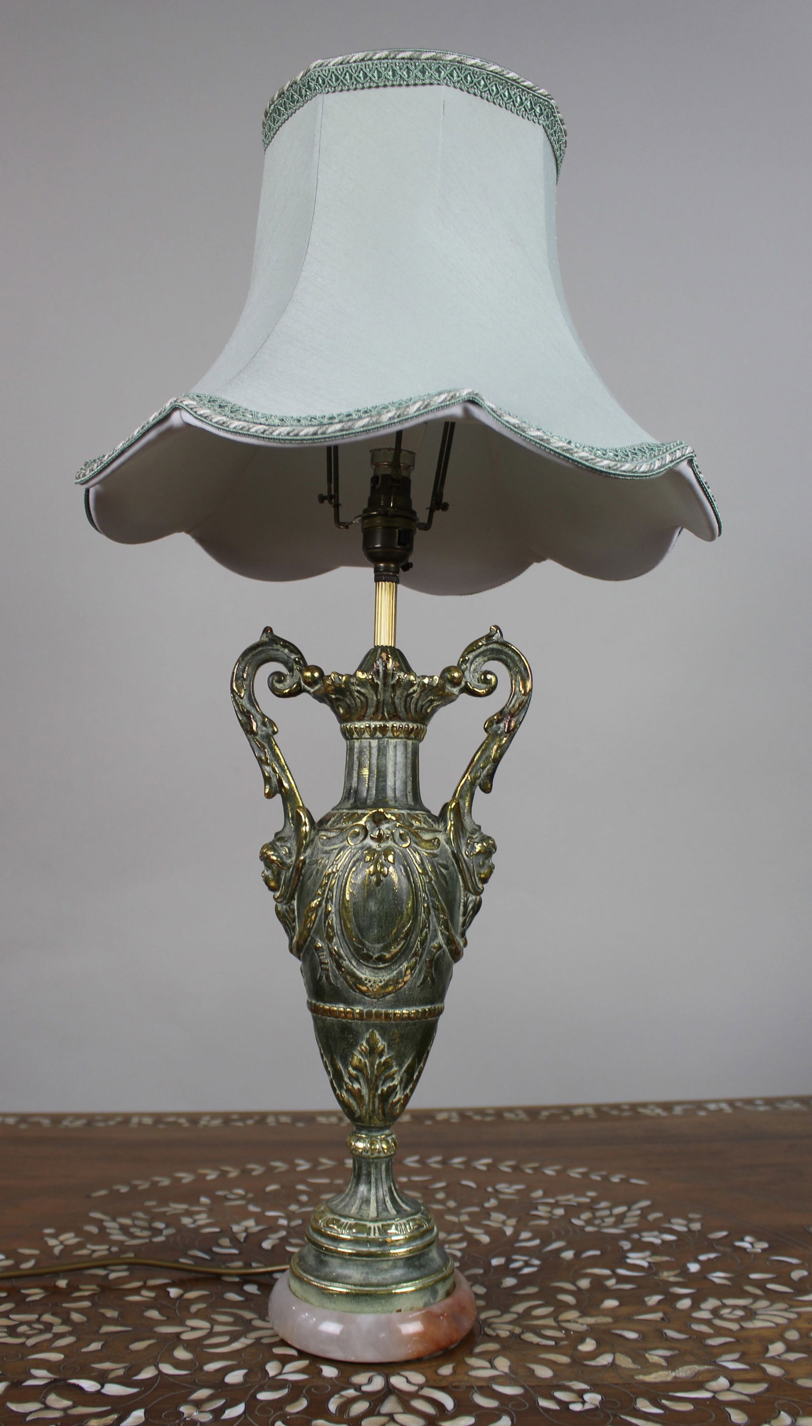 Vintage Decorative Table Lamp with Shade - 2